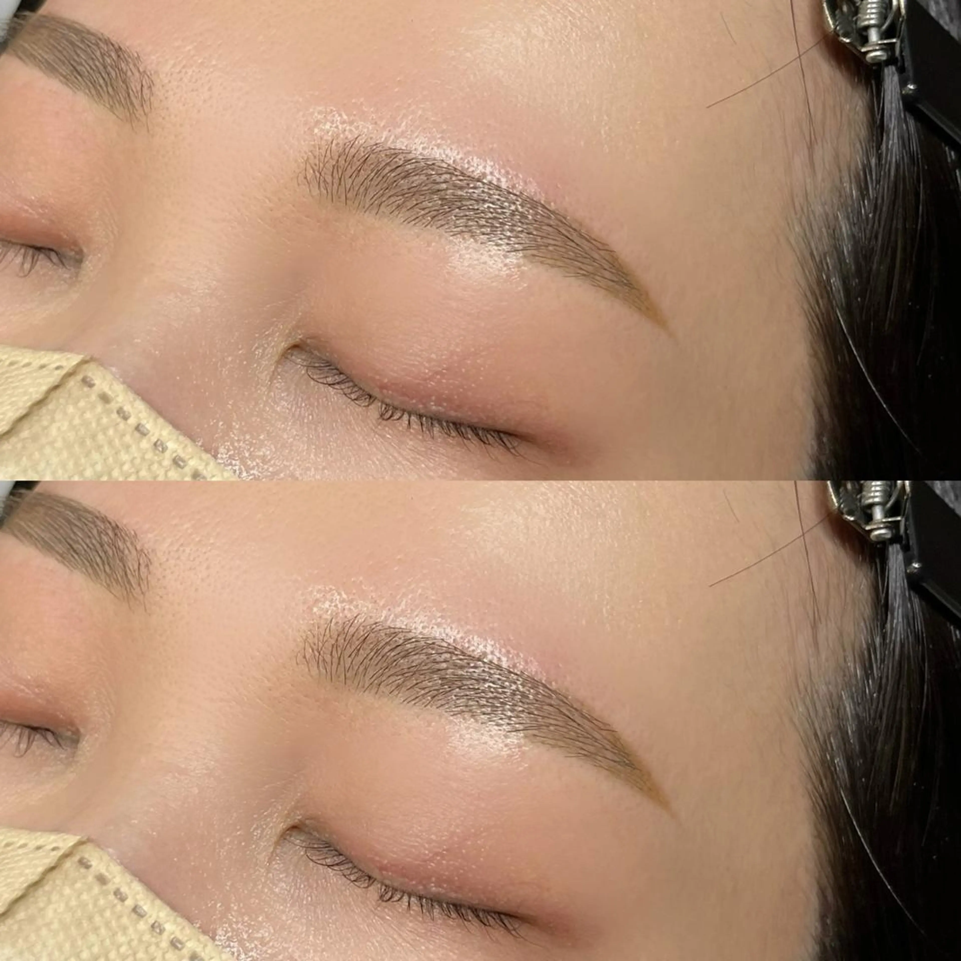 アイブロウ 眉毛ワックス脱毛 M SAORIのマツエク・マツパデザイン