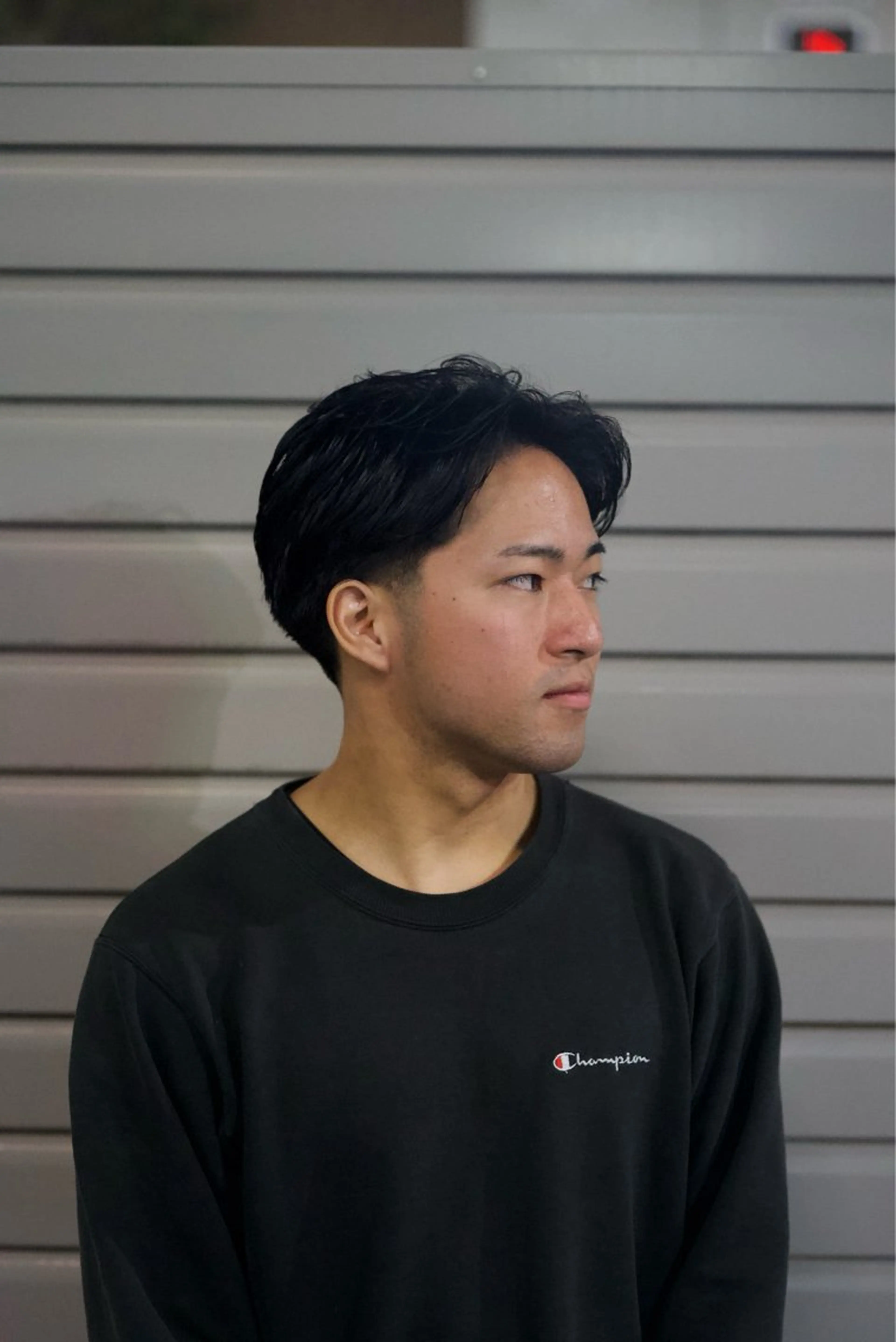 メンズ センターパート カット メンズ特化🔥 颯太のヘアスタイル