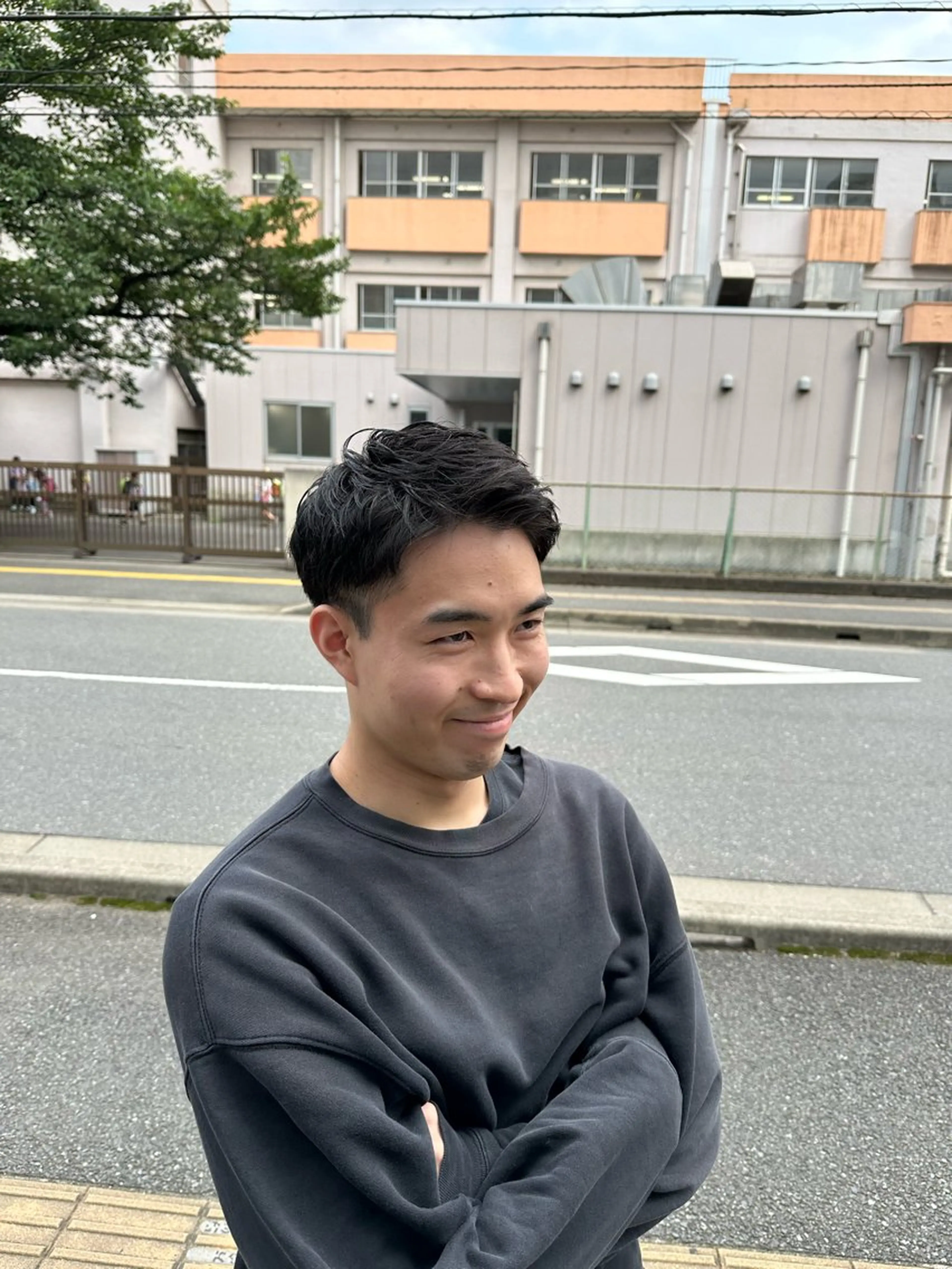 ショート メンズ 小川 音哉「fluer」のヘアスタイル