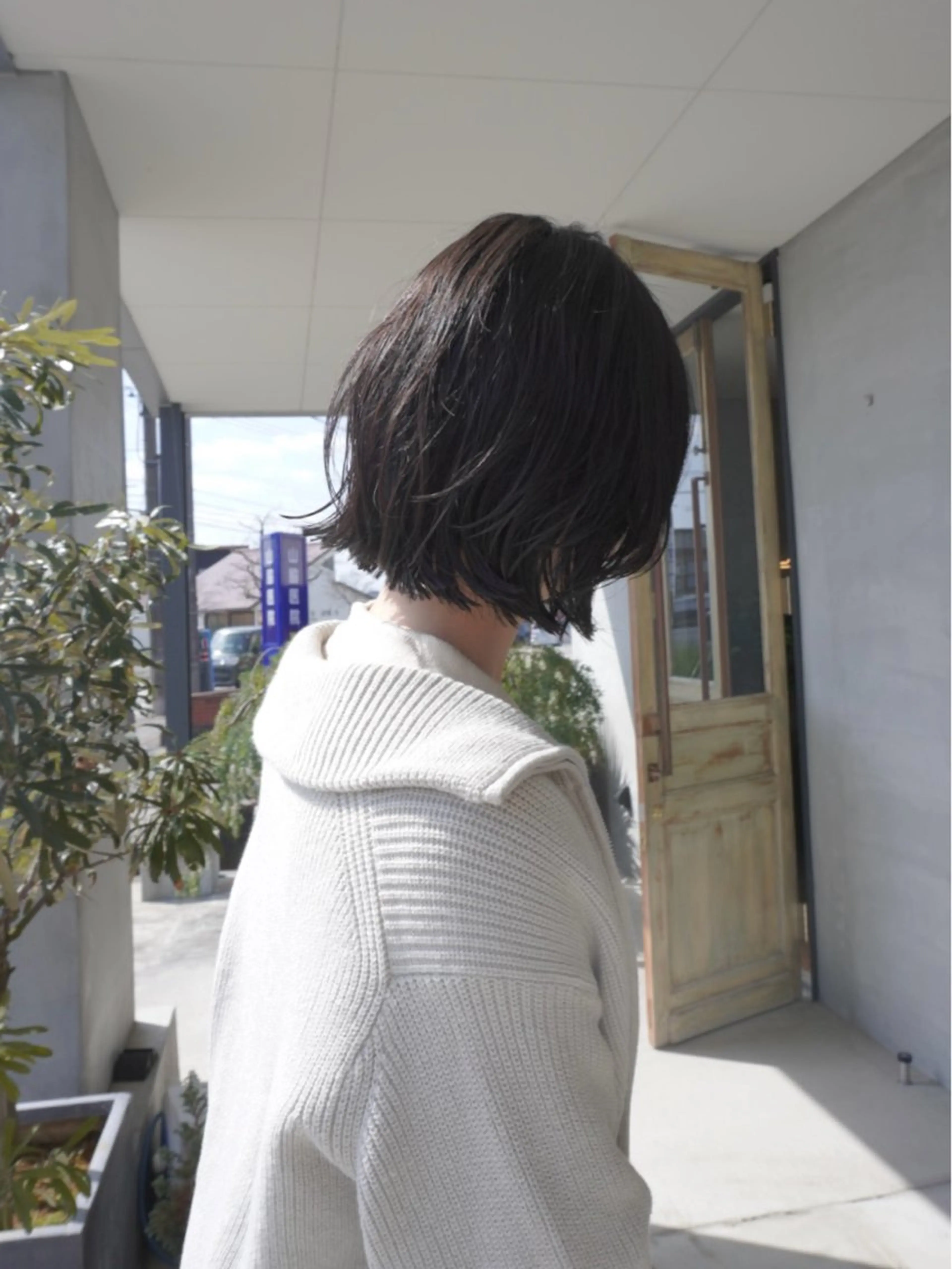 ミディアム パーマ カット パーマ トリートメント hale所属・@hale_ airiのヘアスタイル