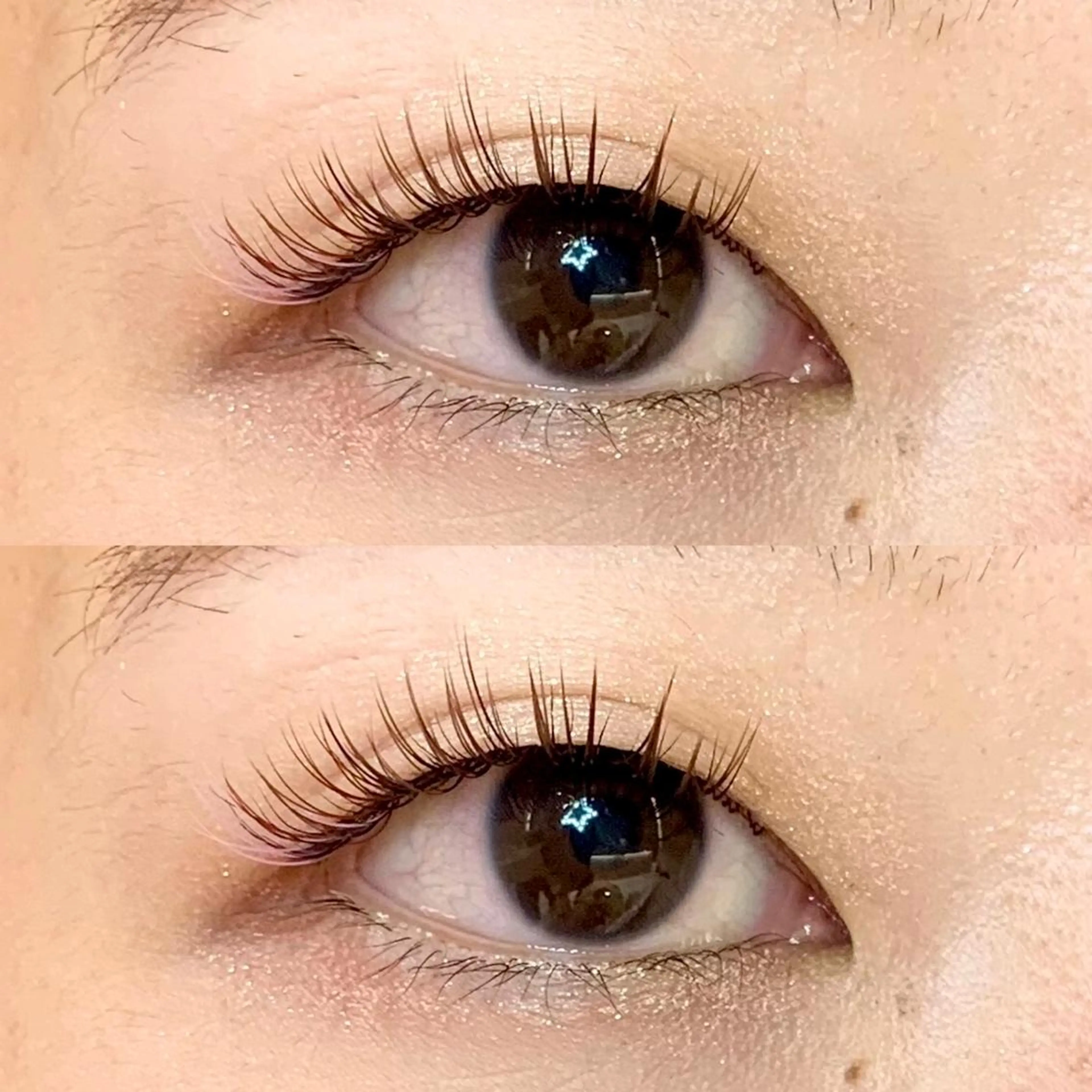 マツエク・マツパ カラーマツエク フラットラッシュ 御園生 彩のマツエク・マツパデザイン