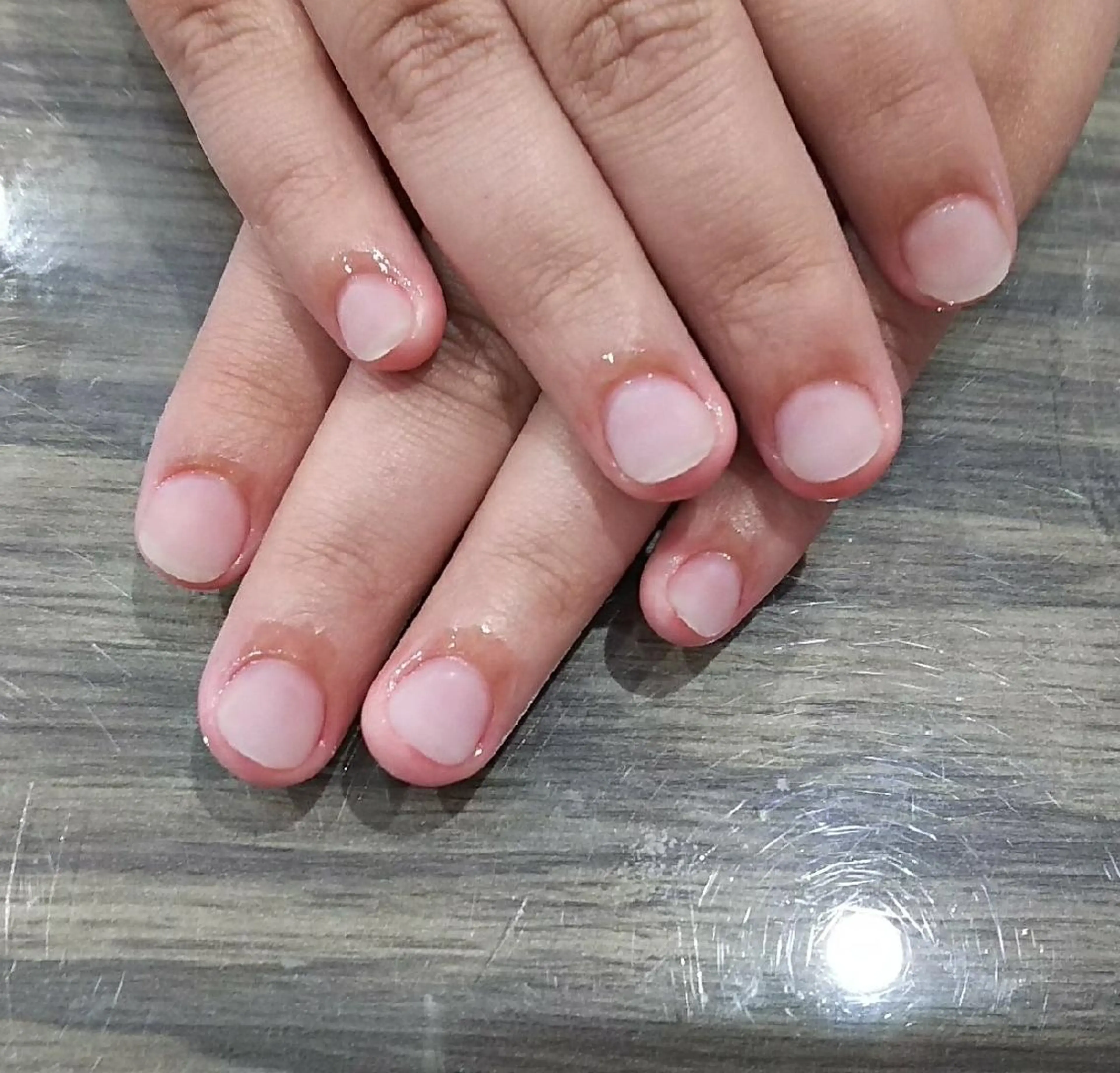 ショート ネイル マットネイル ハンドネイル Progress Nailのネイルデザイン