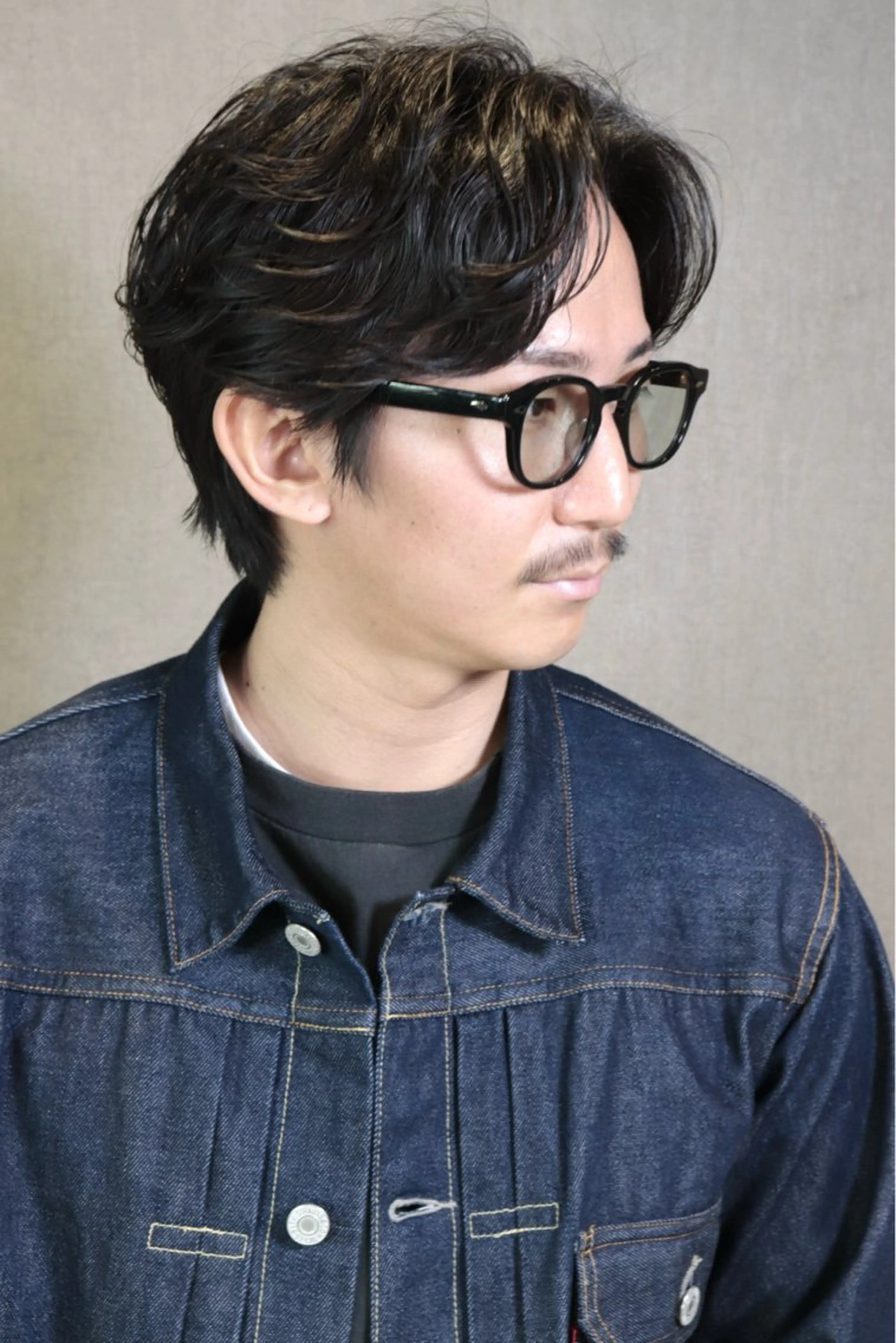 ミディアム パーマ メンズ ミディアムパーマ メンズパーマ カット パーマ RAIA💎ケア ブリーチ&パーマ💎のヘアスタイル