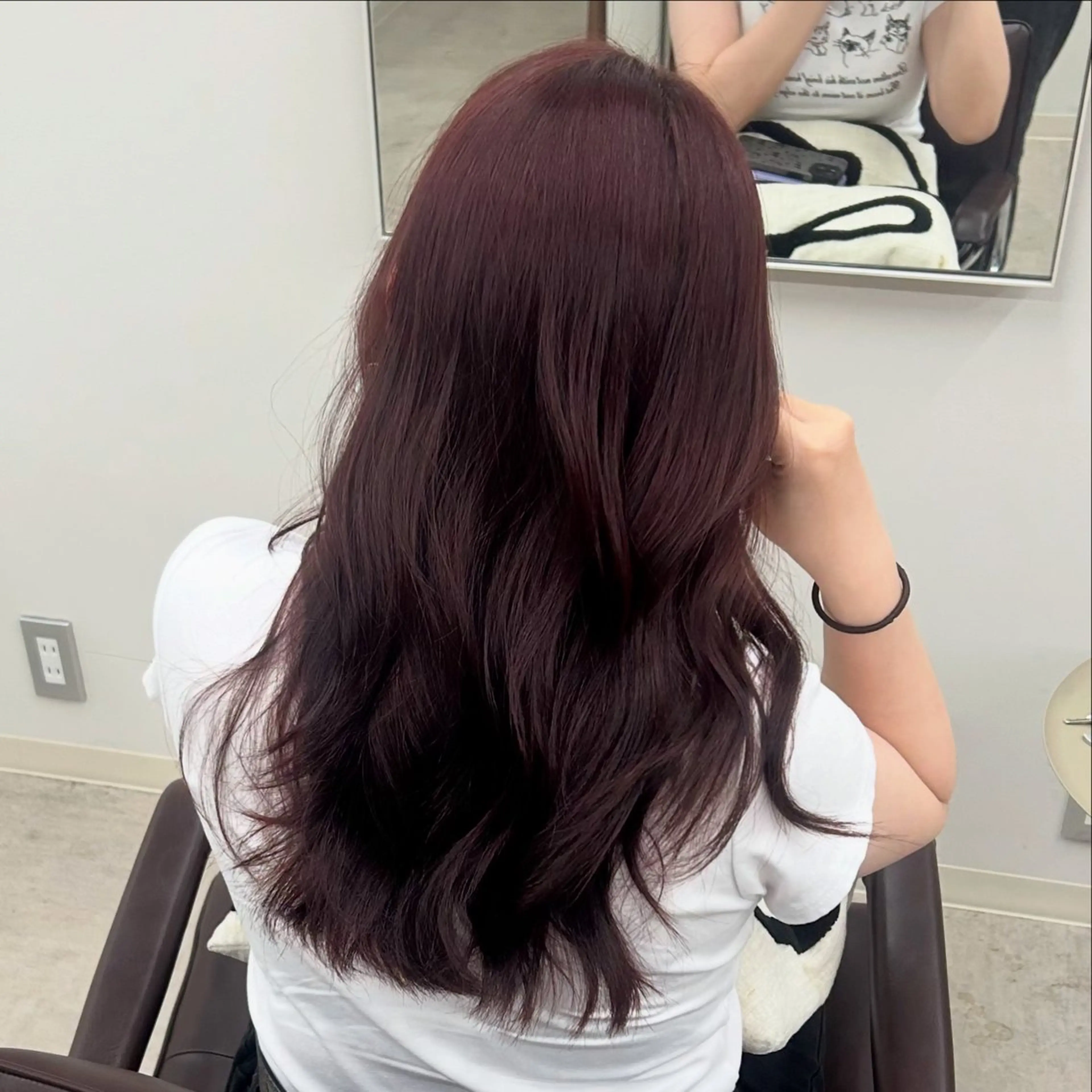 ロング カット ヘアカラー 艶カラー/髪質改善 /HANAのヘアスタイル