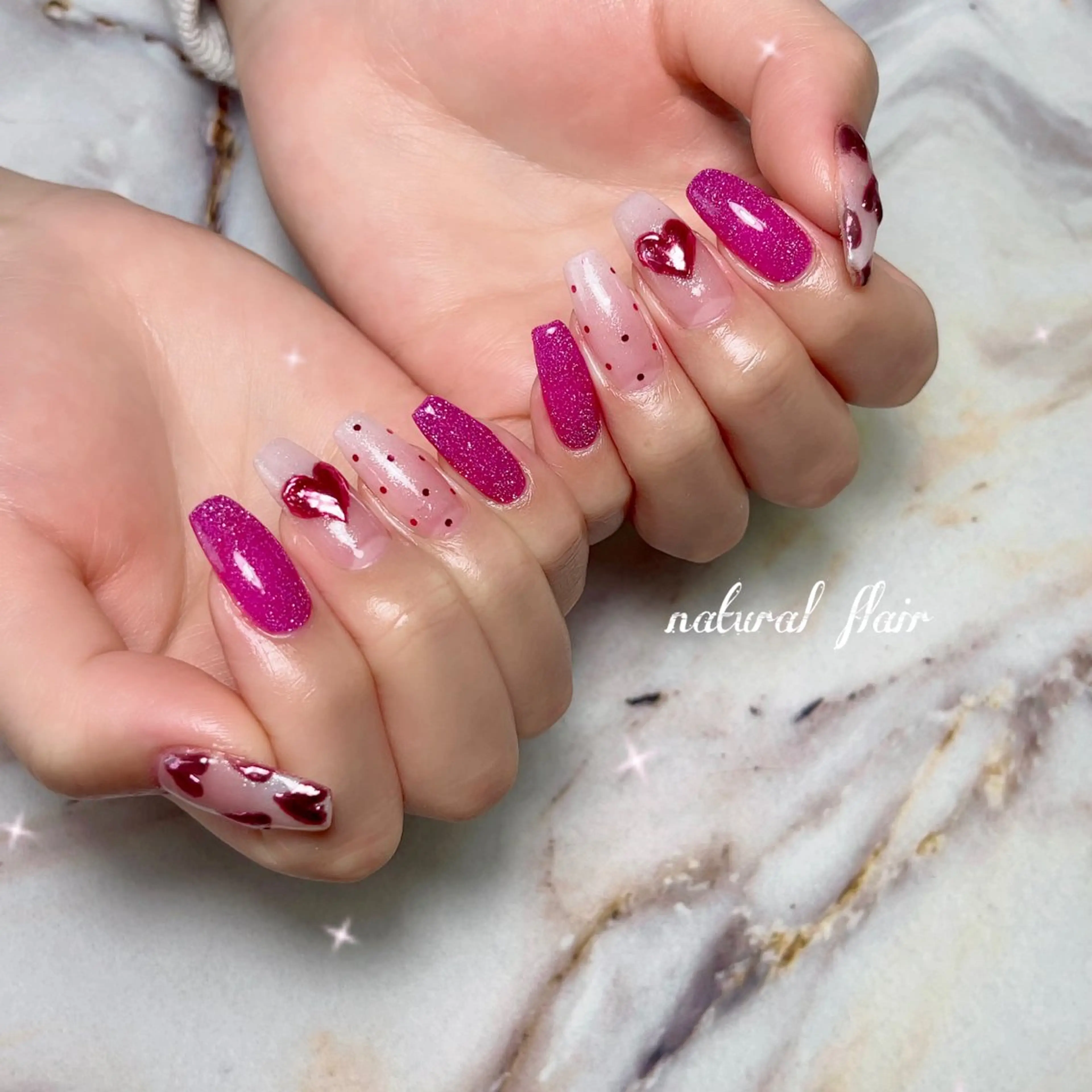 ネイル natural flairのネイルデザイン