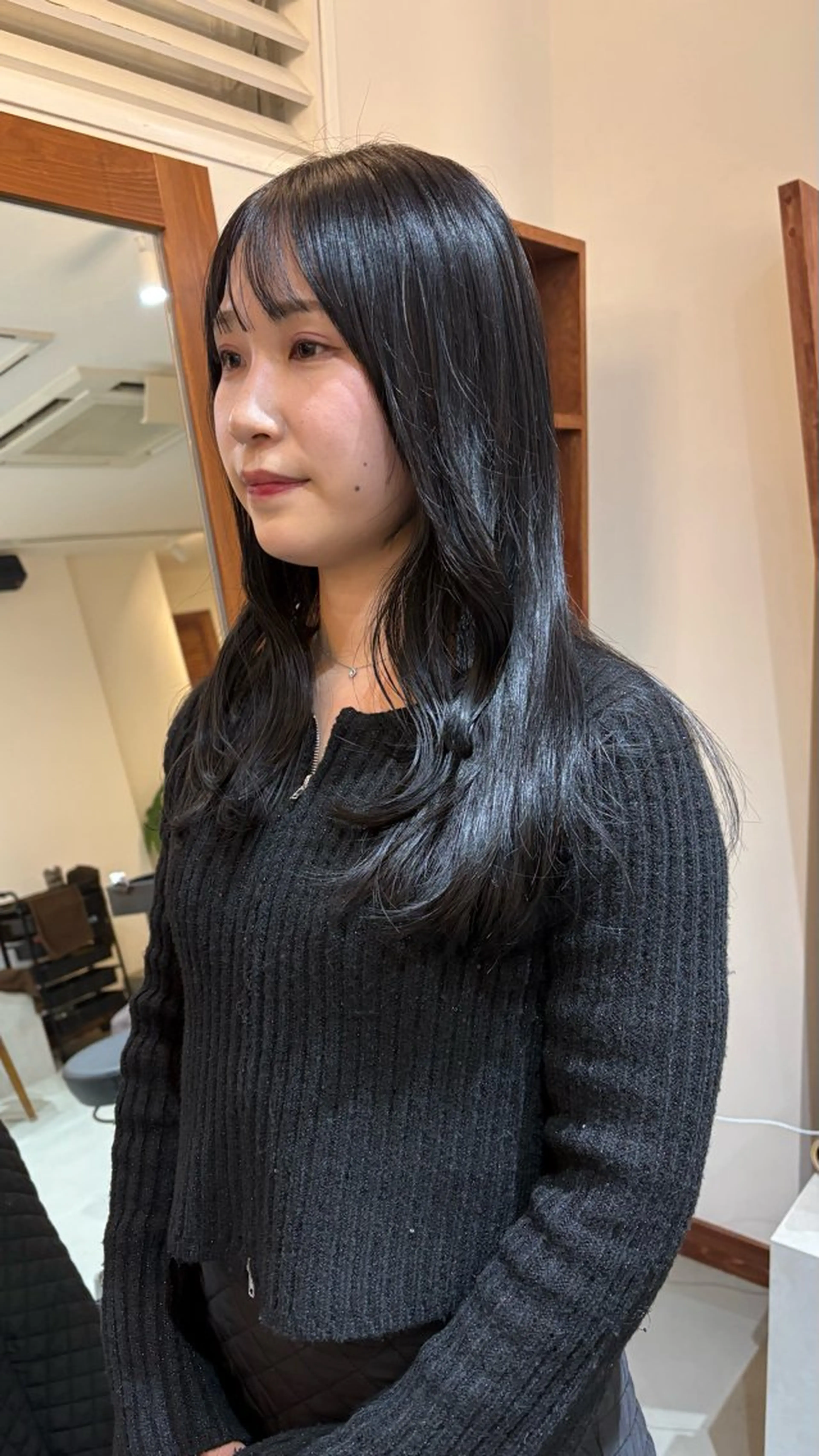 セミロング ボブ/レイヤー /河内温太のヘアスタイル