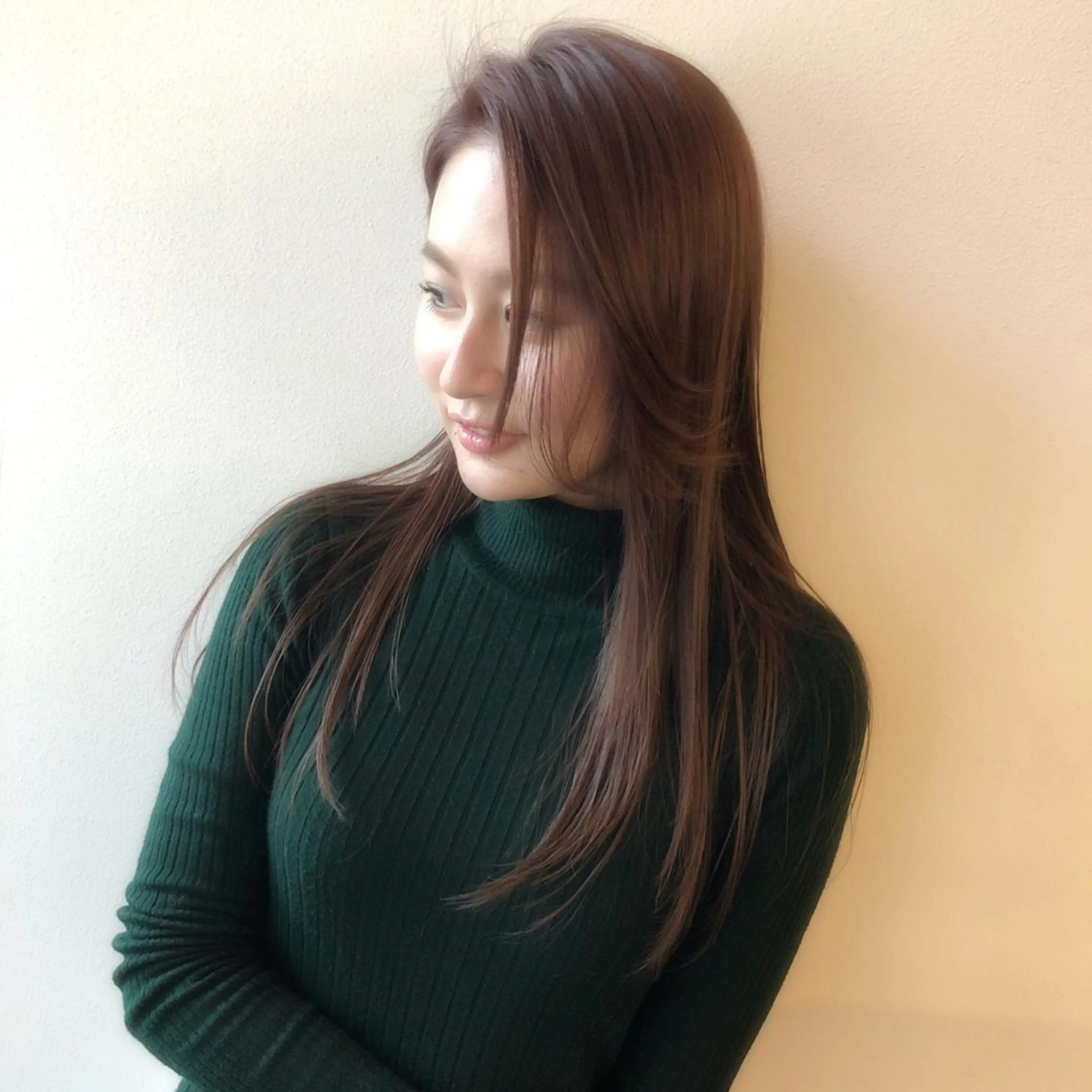 ロング カラー グレージュ 外国人風カラー カット ヘアカラー トリートメント Tiger  Lily所属・江藤 星史のヘアスタイル