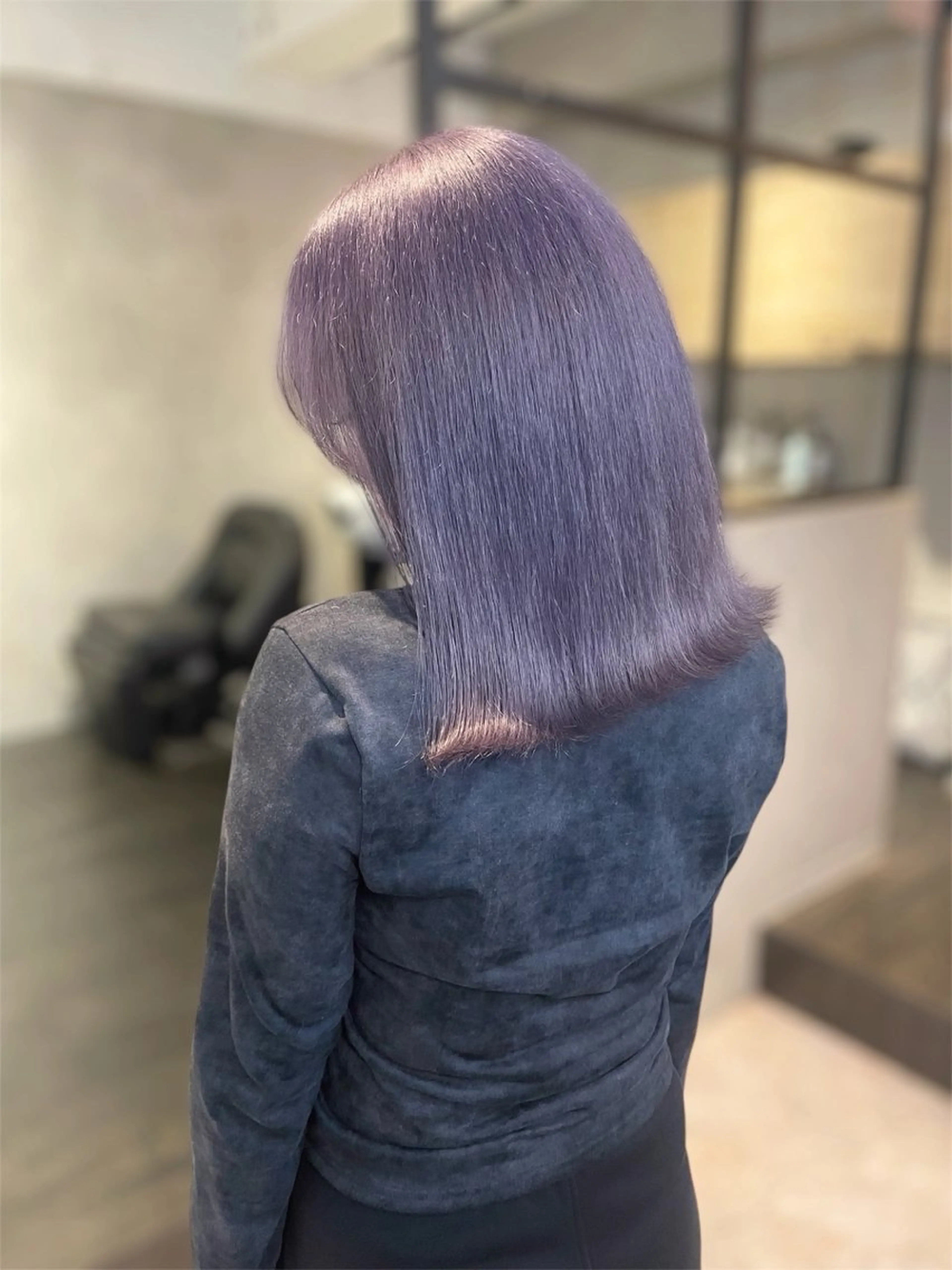 ミディアム カラー カット ヘアカラー トリートメント hisano / ハイトーン･透明感のヘアスタイル