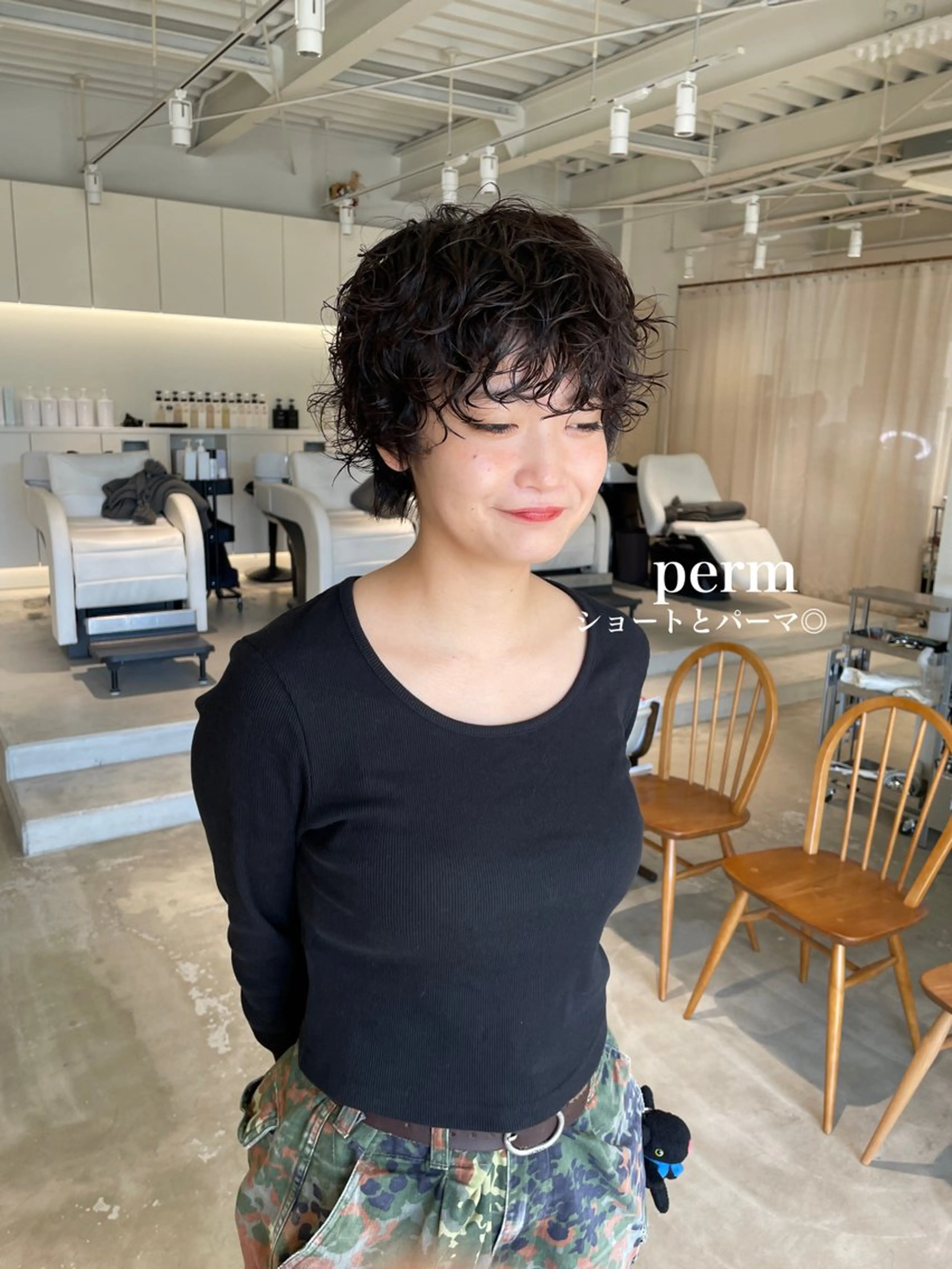 ショート ショートヘア 峯崎 葵のヘアスタイル