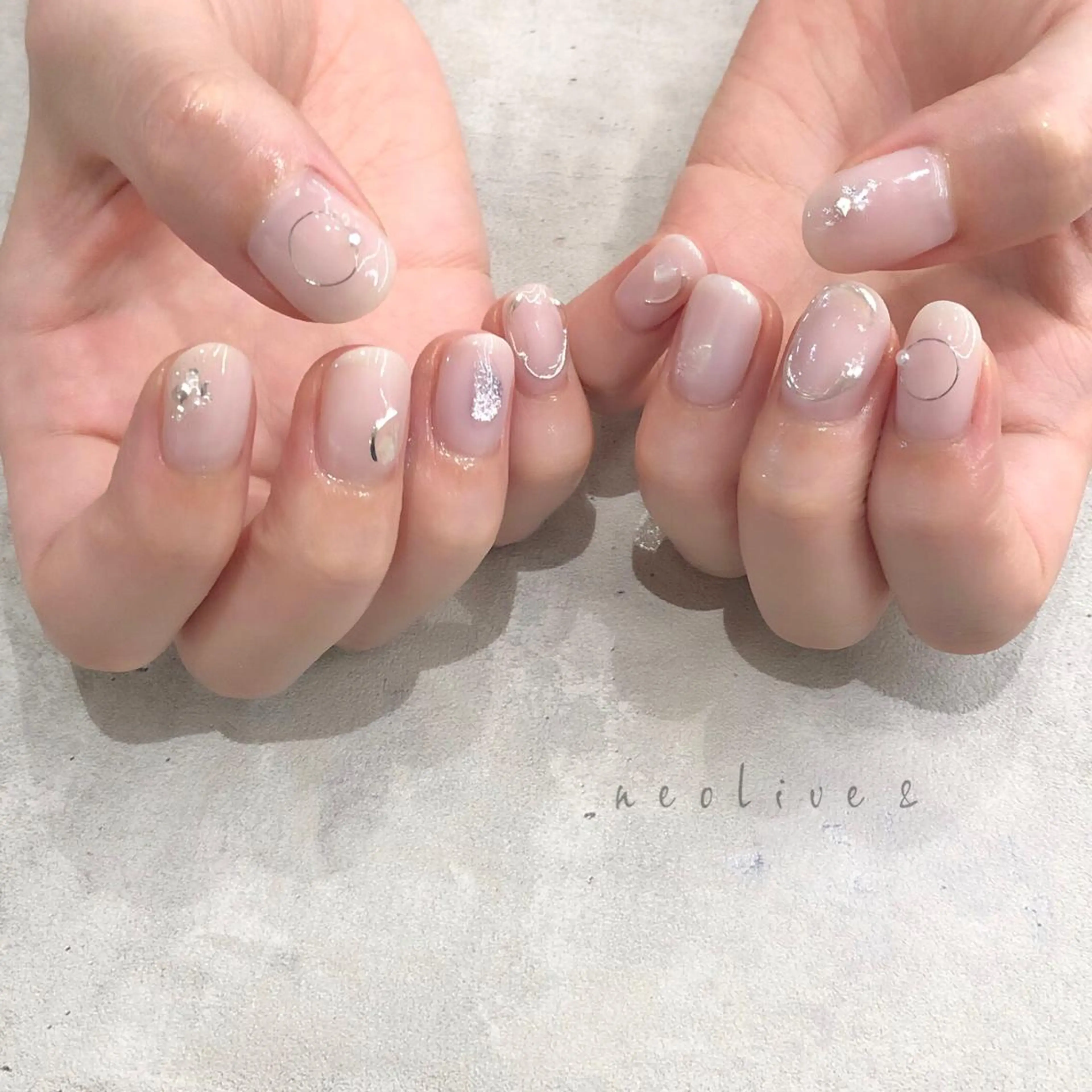 ネイル ハンドネイル Yuriko Omi パラジェル/渋谷のネイルデザイン