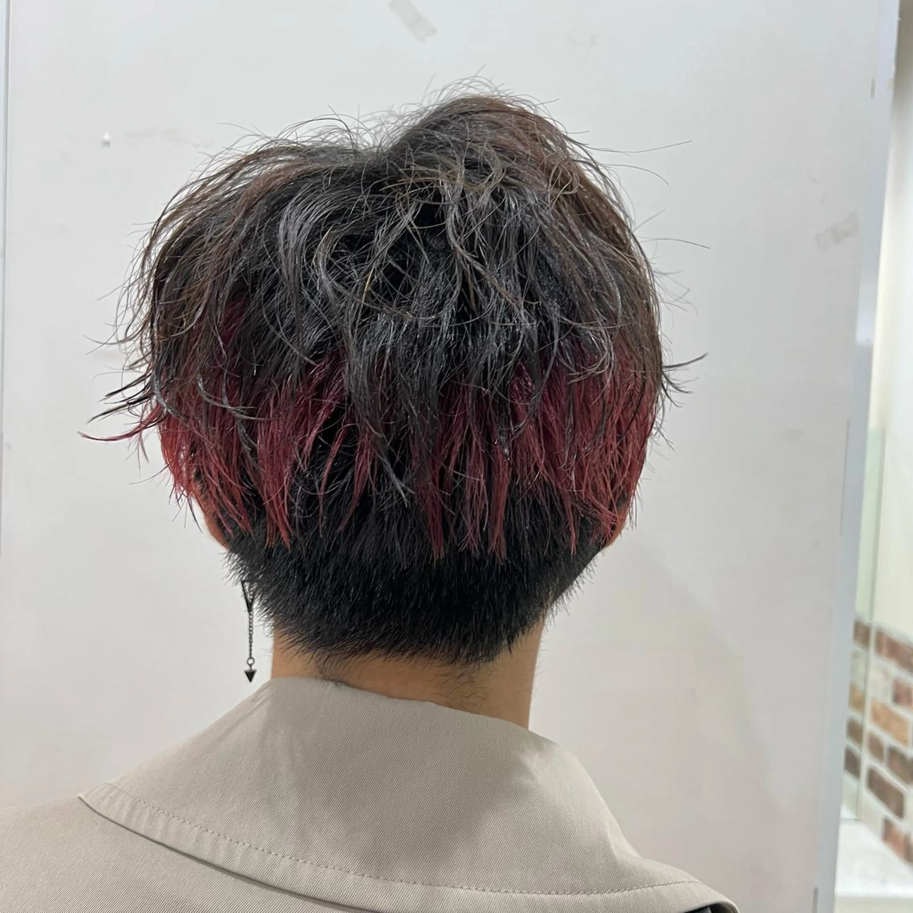 カラー メンズ カット ヘアカラー アグヘアーシータ所属・🤩メンズカット/ パーマ山本🤩のヘアスタイル