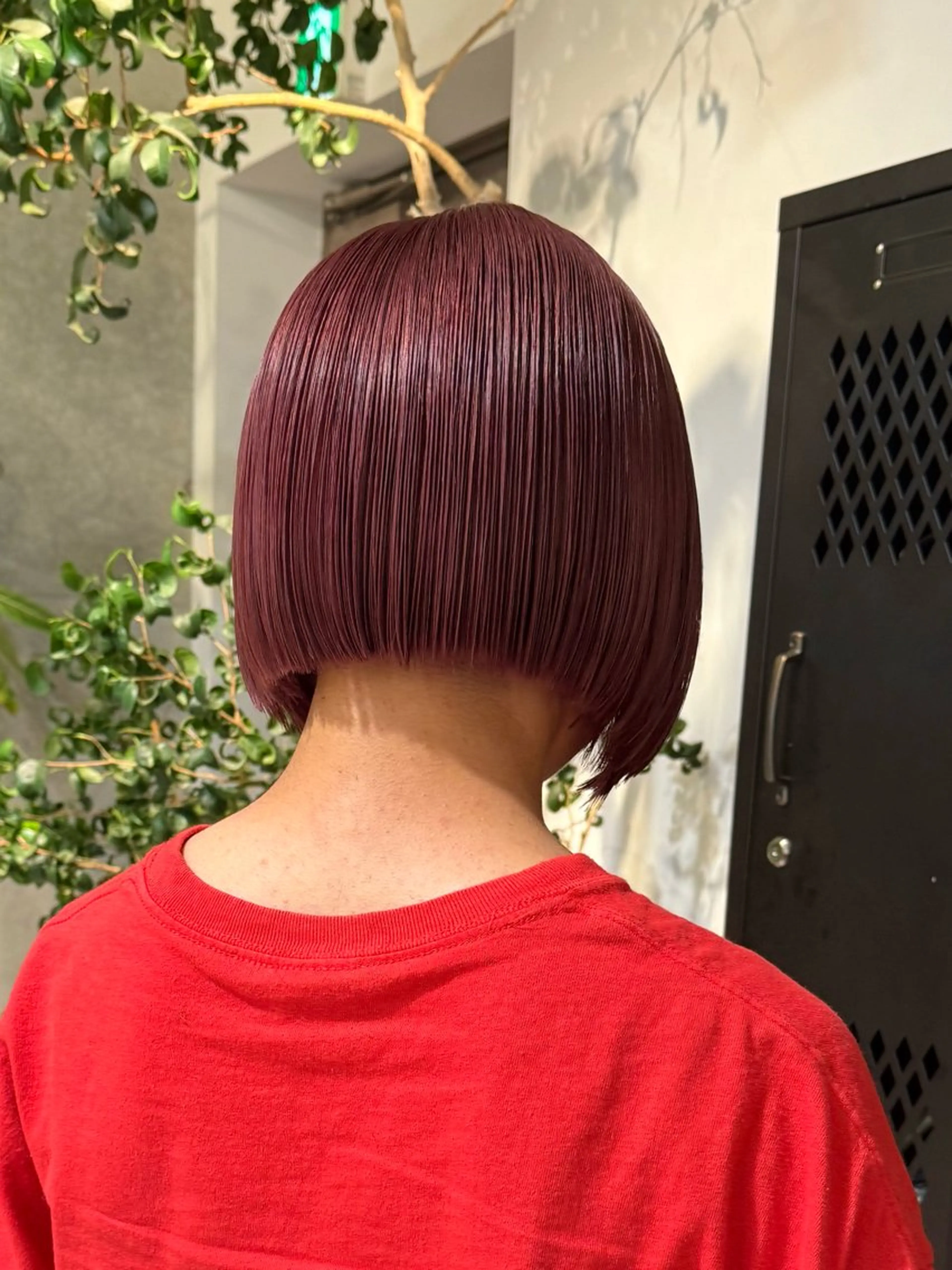 カラー ヘアカラー トリートメント 色落ち綺麗透明感カラ /ボブ/ナカツヒカルのヘアスタイル