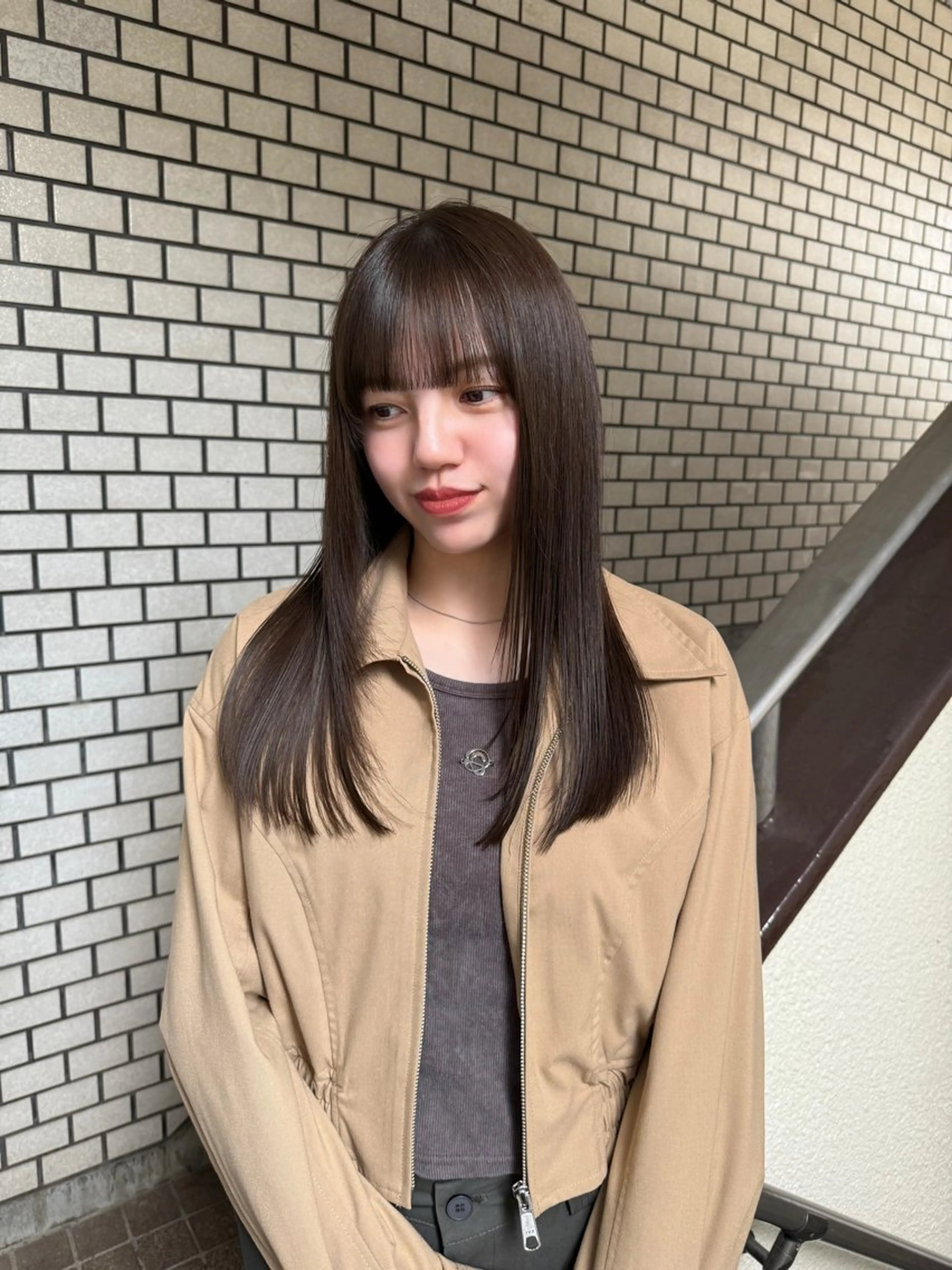 ロング まろやか透明感カラー ♡MANAのヘアスタイル