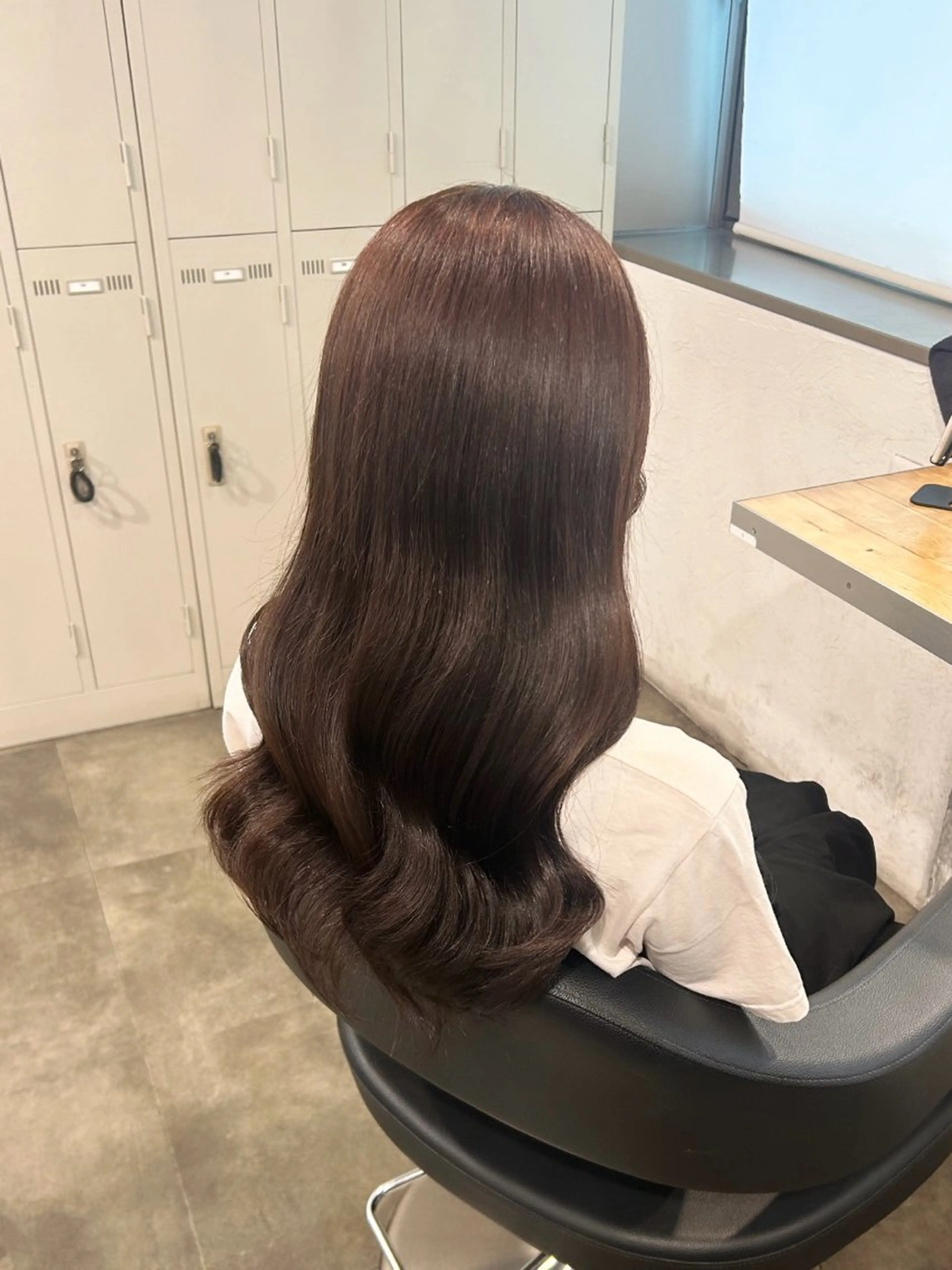 ロング カラー IS所属・横浜美容室/透明感 カラー/レイヤーのヘアスタイル