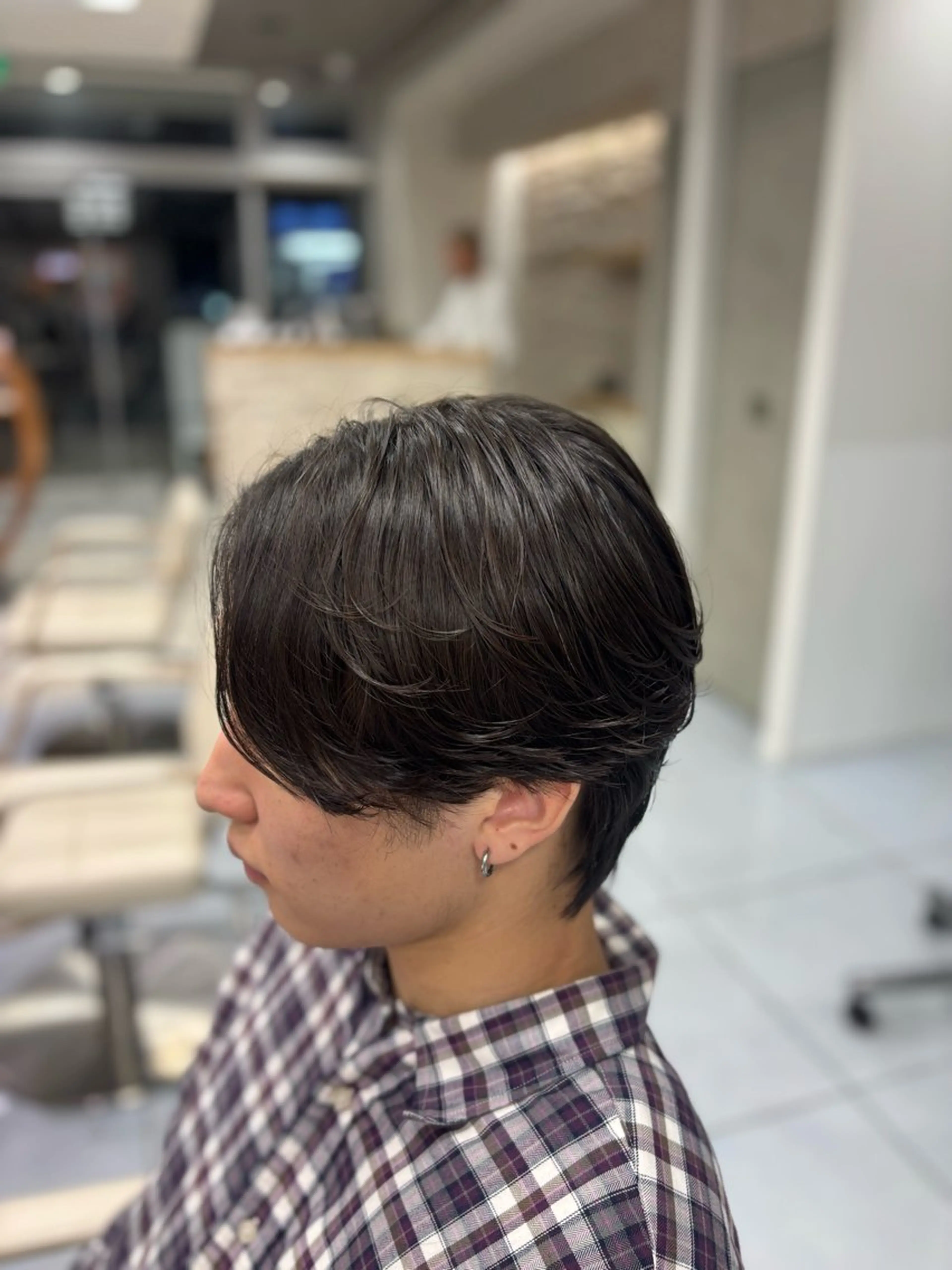 ショート パーマ メンズ カット パーマ メンズ特化韓国風 パーマスタイル/りんのヘアスタイル