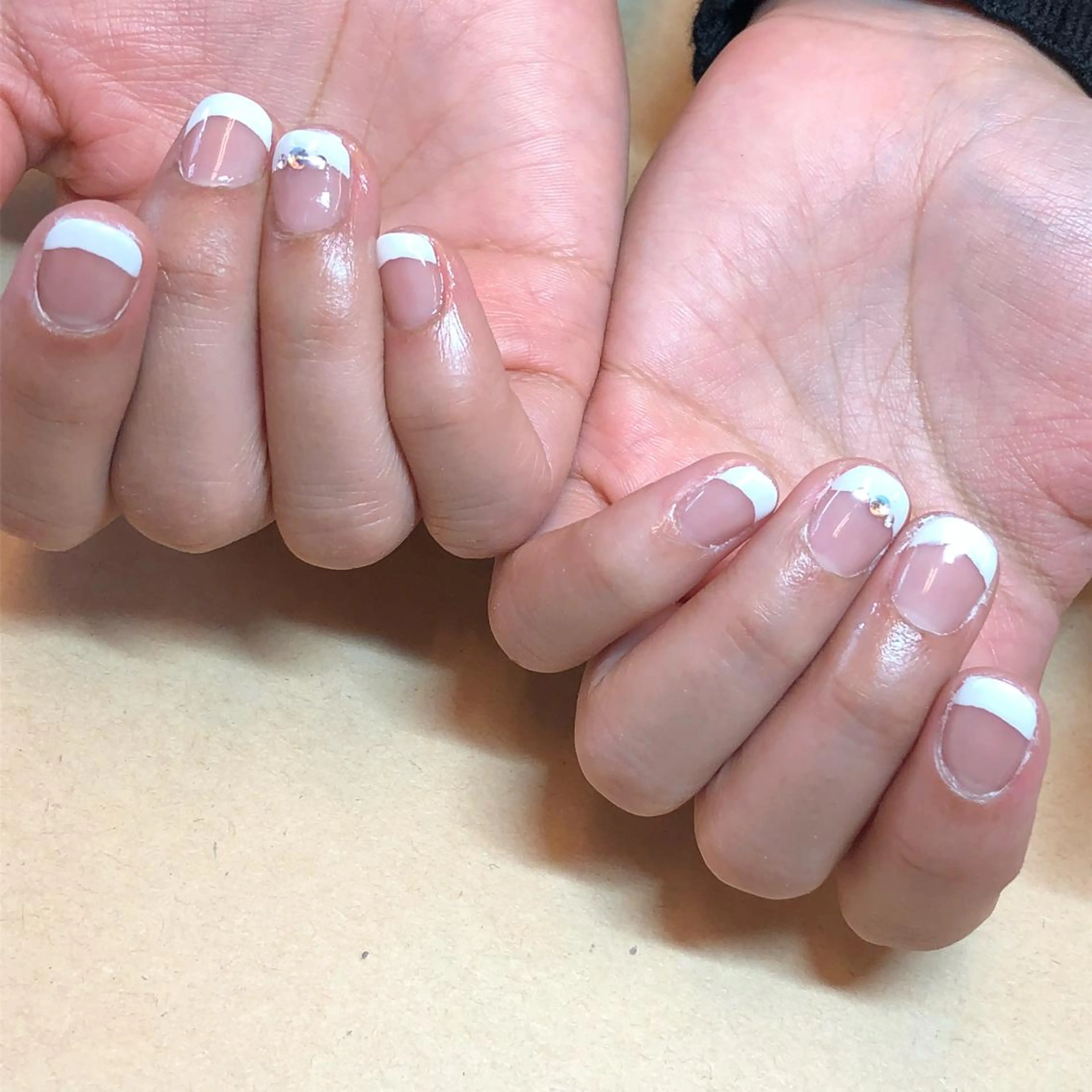 ネイル フレンチネイル KIREIE NAILSのネイルデザイン