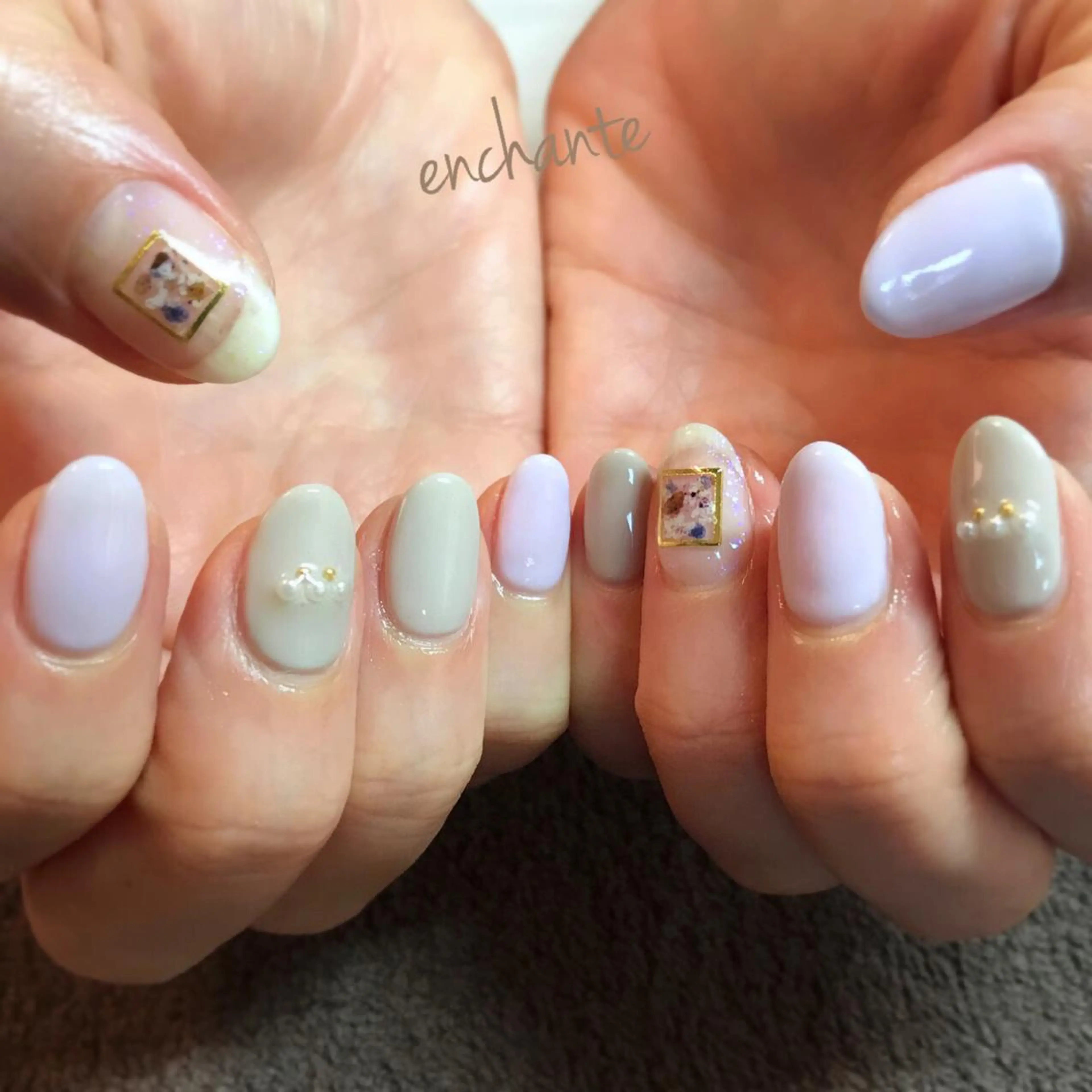 ネイル アンシャンテ所属・enchante 自由が丘のネイルデザイン