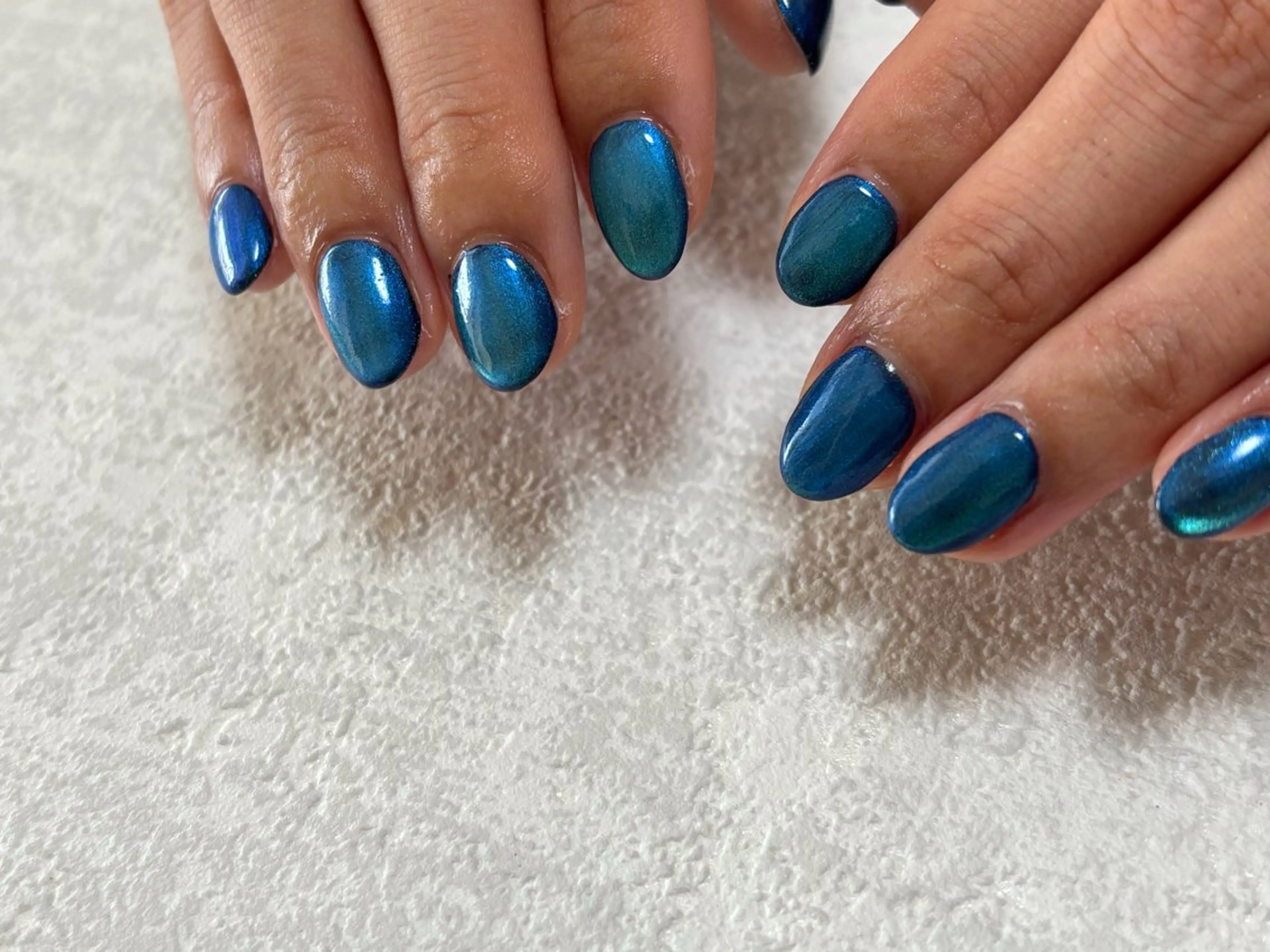 ネイル オーロラネイル フットネイル フレンチネイル ジェルネイル 韓国ネイル ハンドネイル kiki nail 二子玉川のネイルデザイン