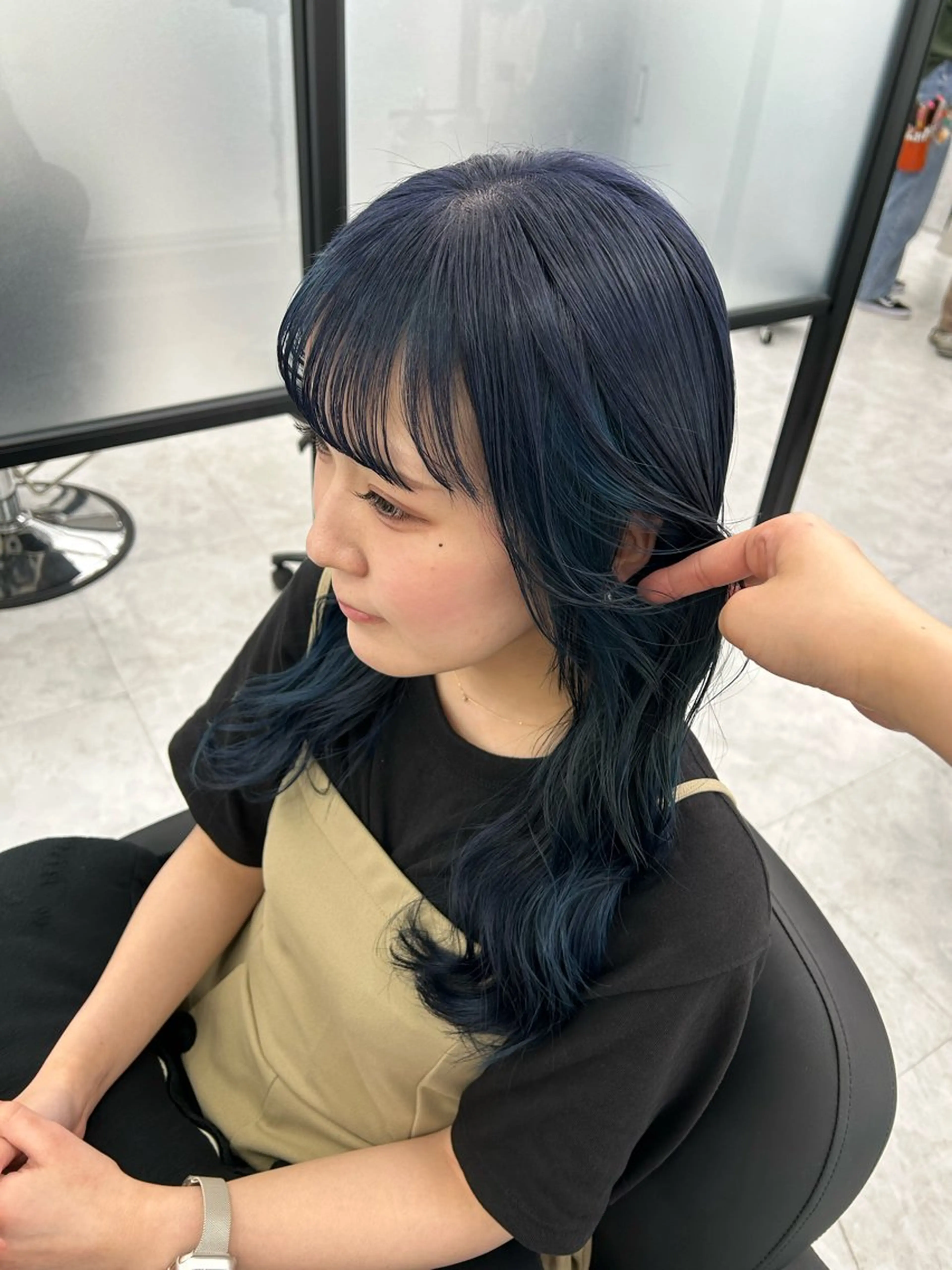 セミロング F.所属・miku 🍑髪質改善サロンのヘアスタイル