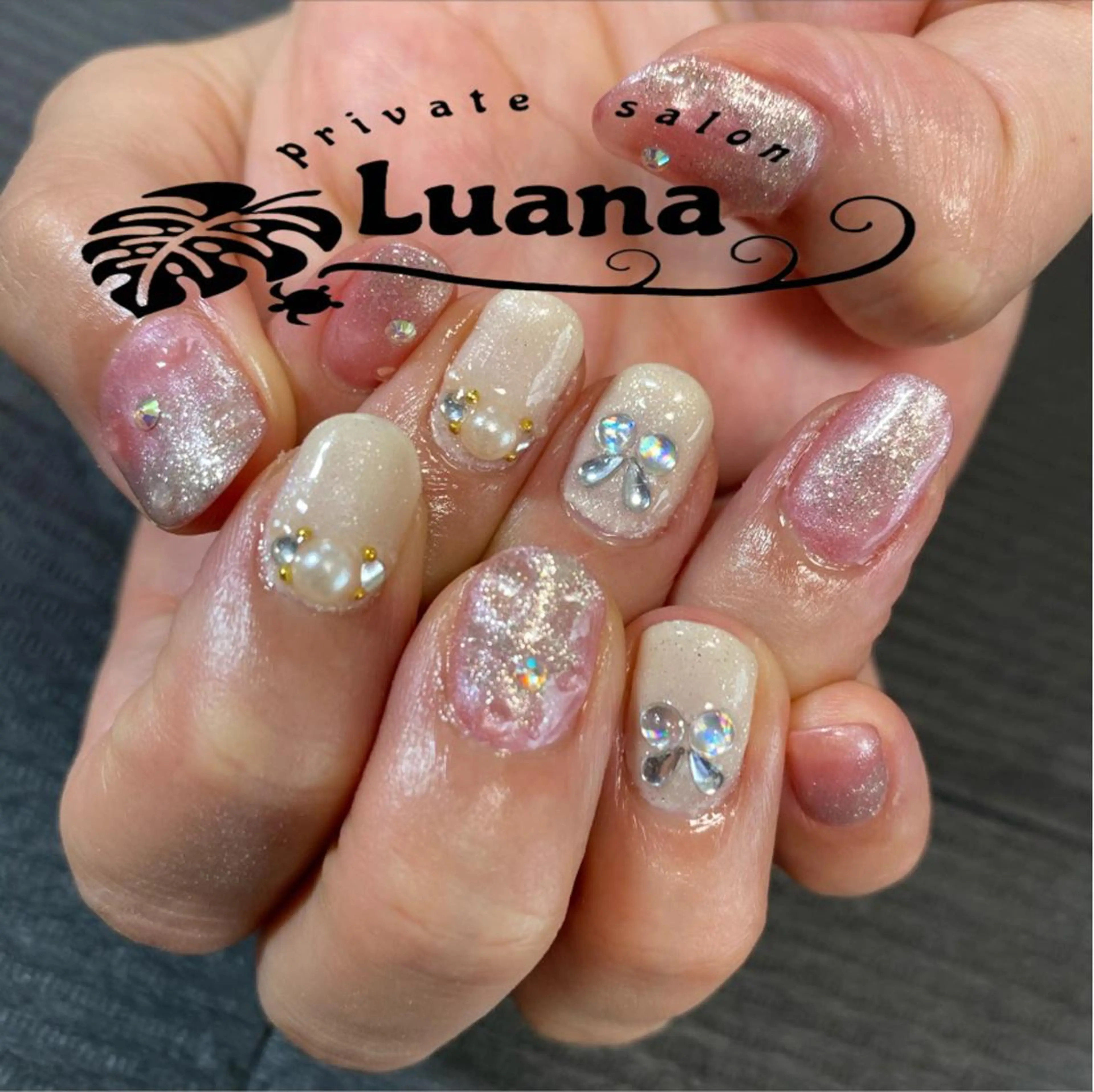ネイル 持ち込み 自宅ネイルサロン ルアナのネイルデザイン