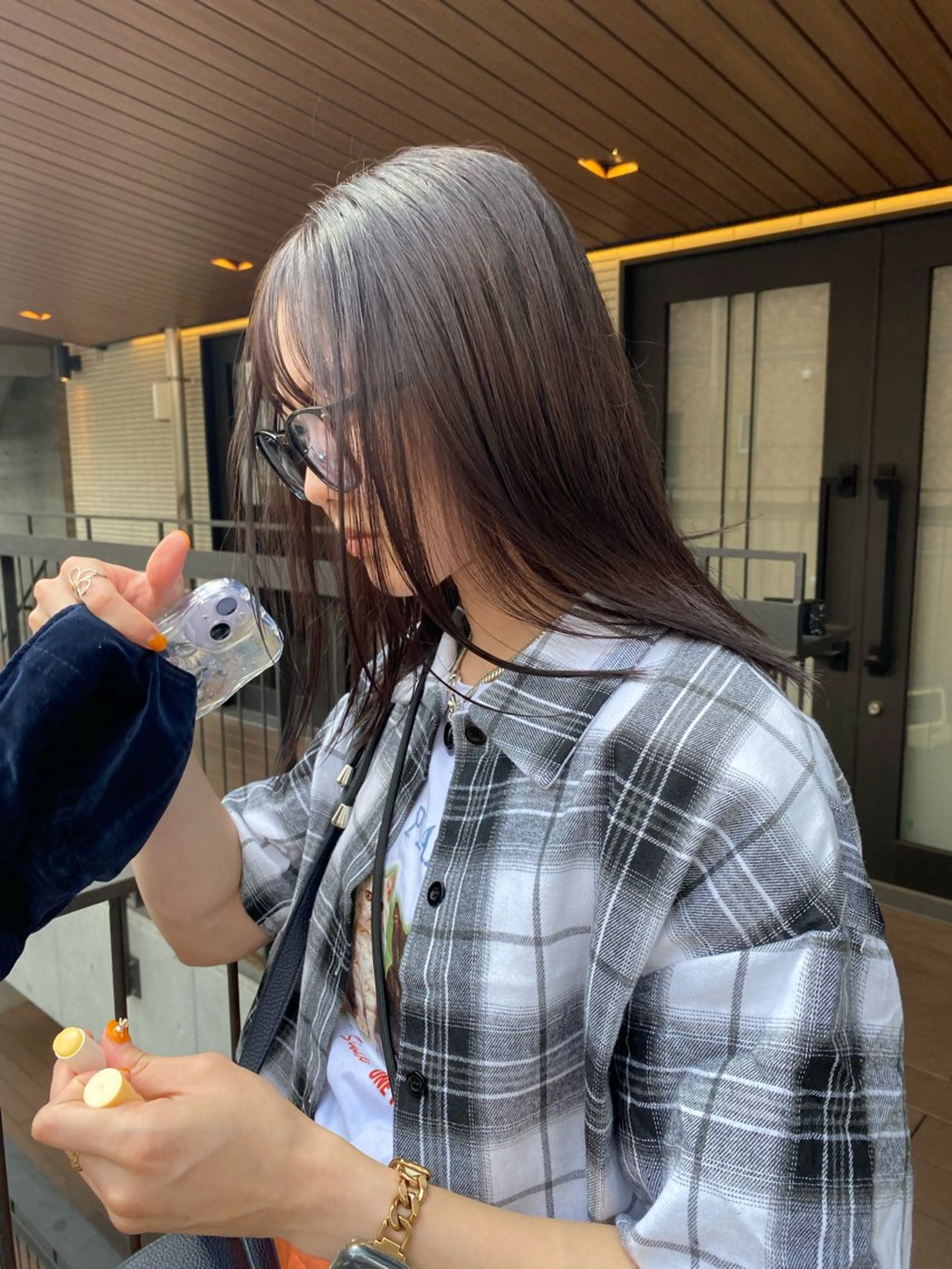 セミロング カラー YUUKI/ボブ パーマ.ウルフのヘアスタイル