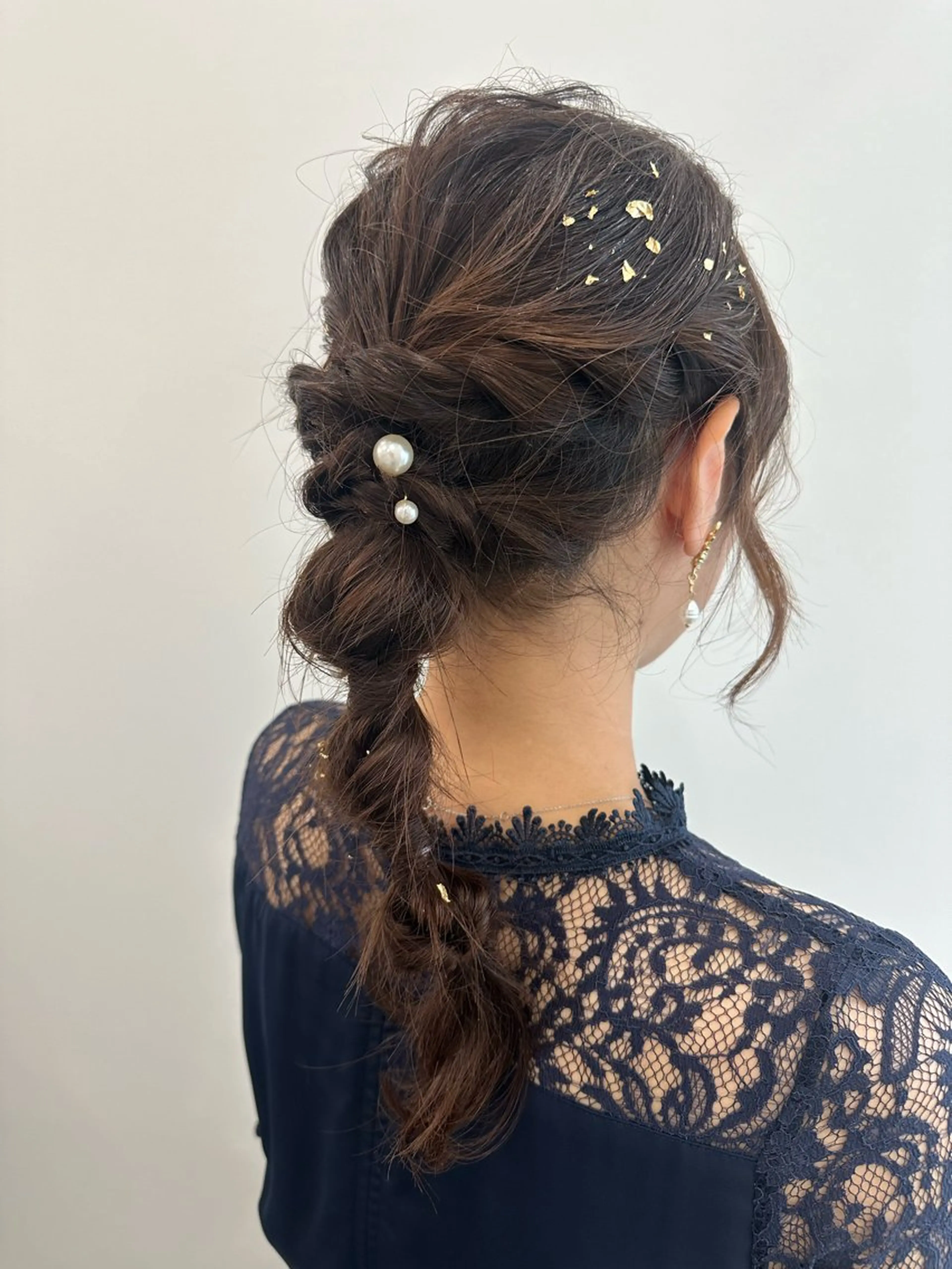 セミロング カラー ヘアアレンジ ヘアセット ヘアセット/艶カラー 💐nao.のヘアスタイル