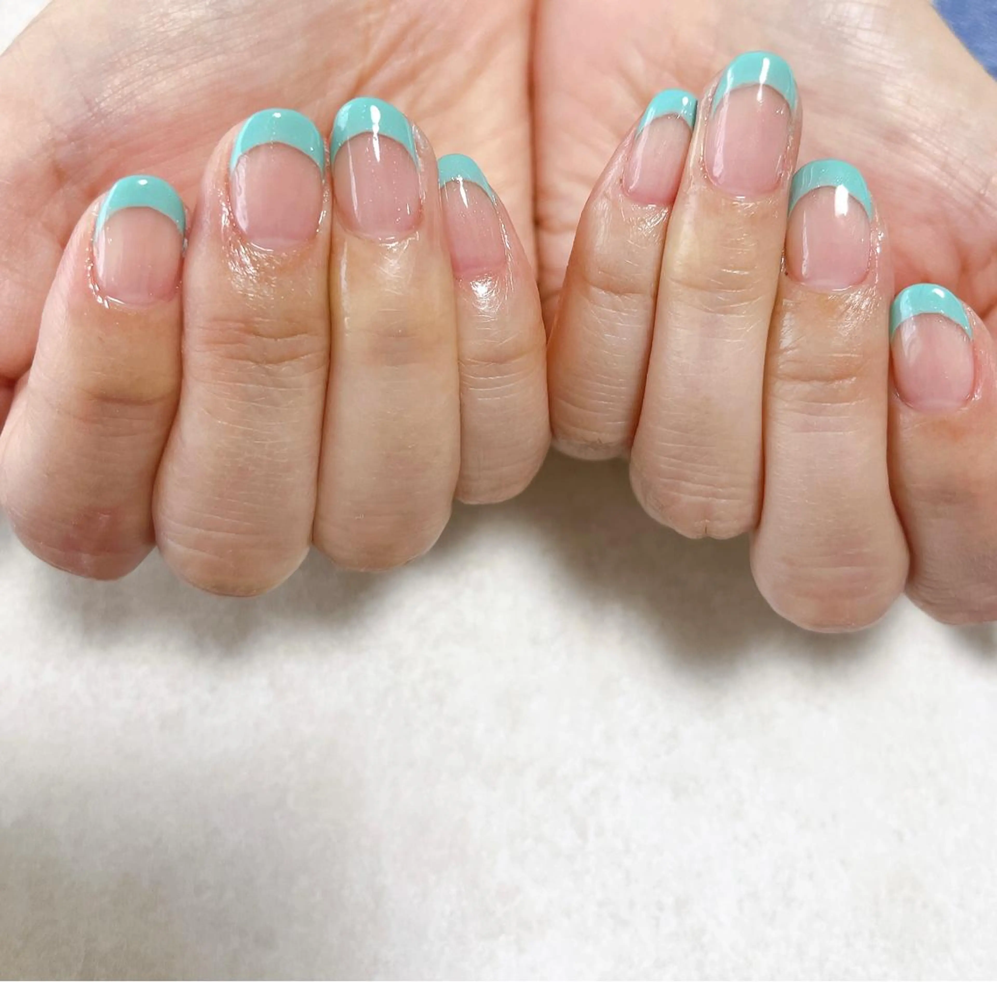 ネイル オーロラネイル フラワーネイル フットネイル フレンチネイル ジェルネイル kikinail 溝の口のネイルデザイン