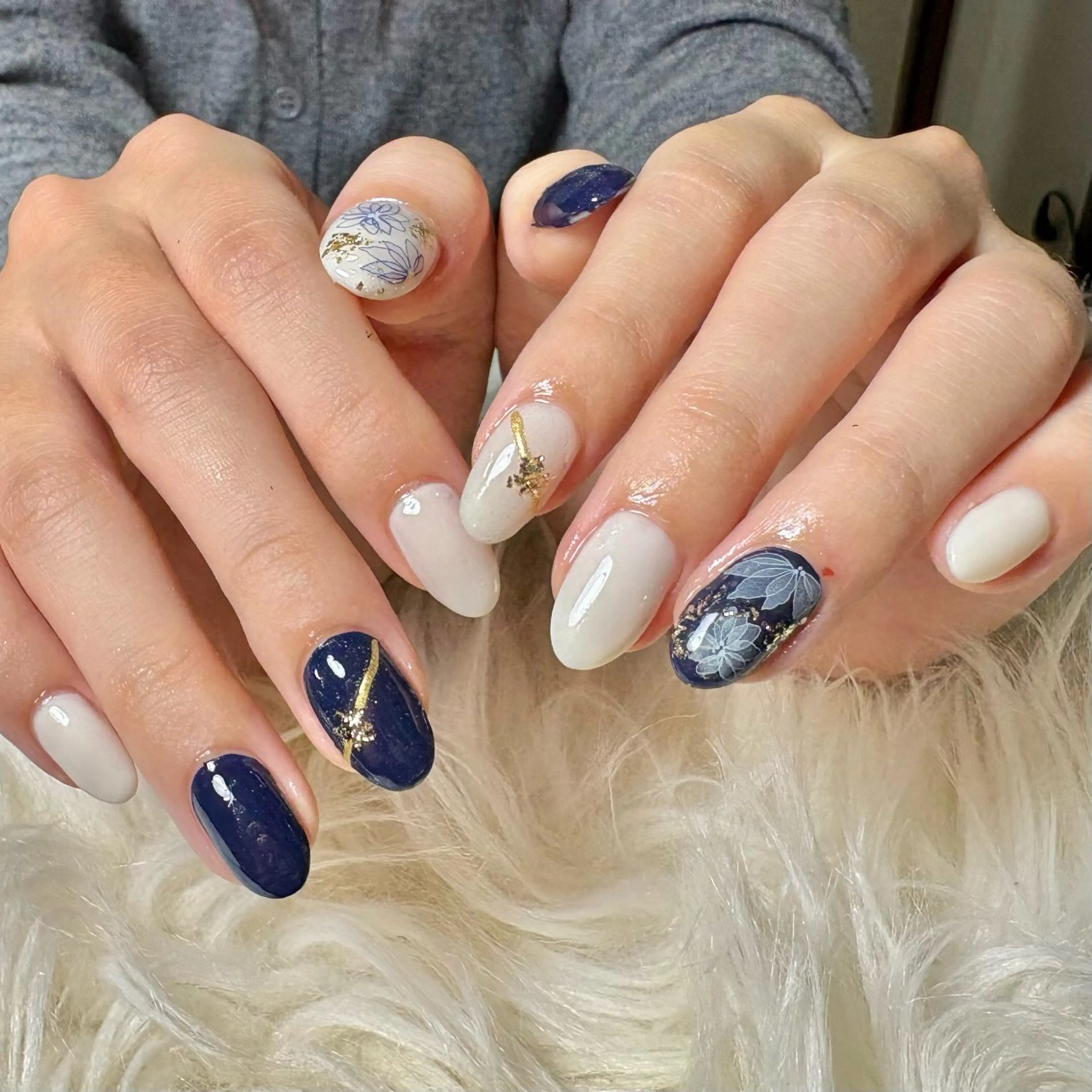 ネイル ハンドネイル ハンドケア hohomi .のネイルデザイン