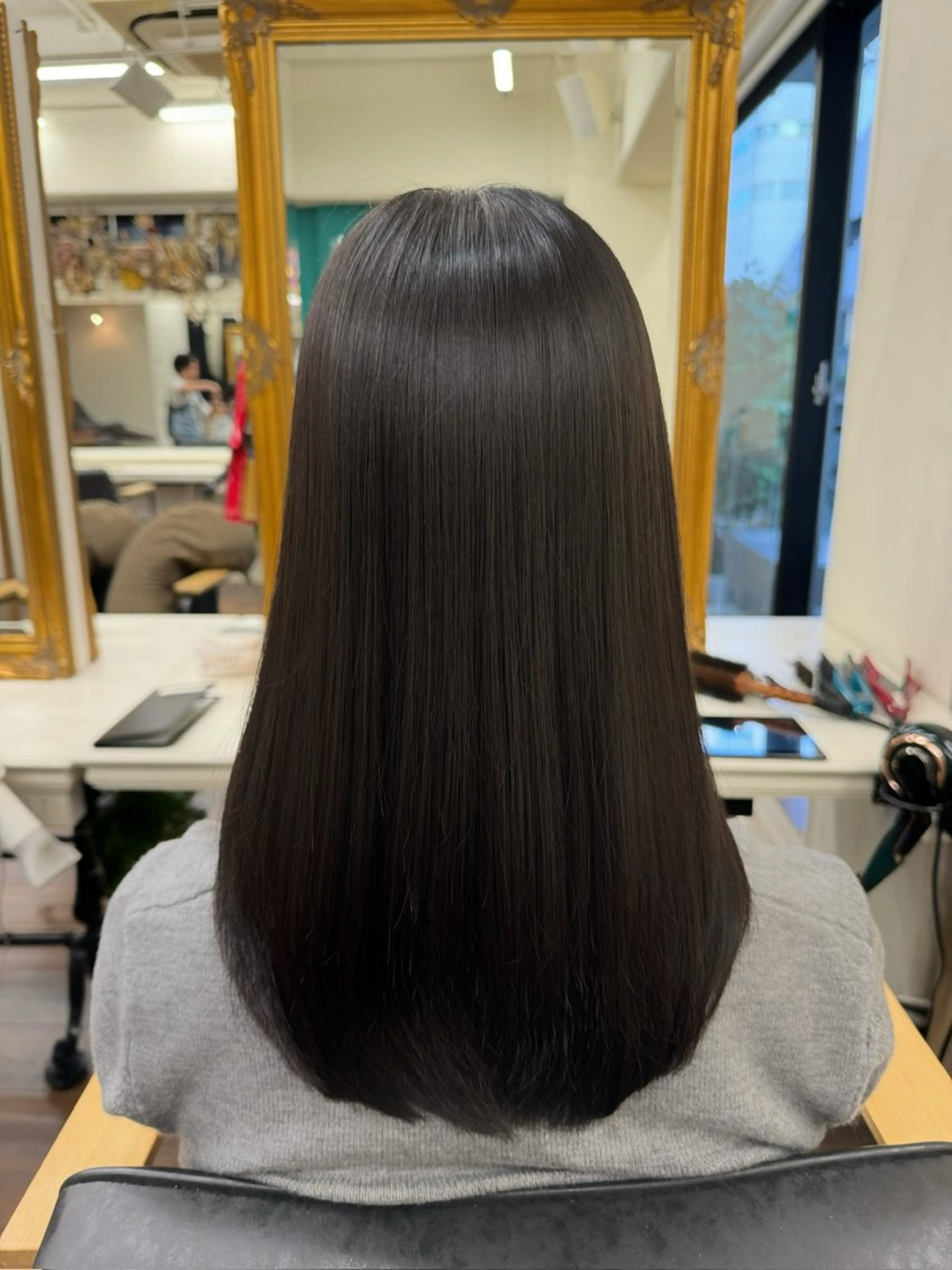 ロング YUTA/艶髪/髪質 改善/メンズカットのヘアスタイル