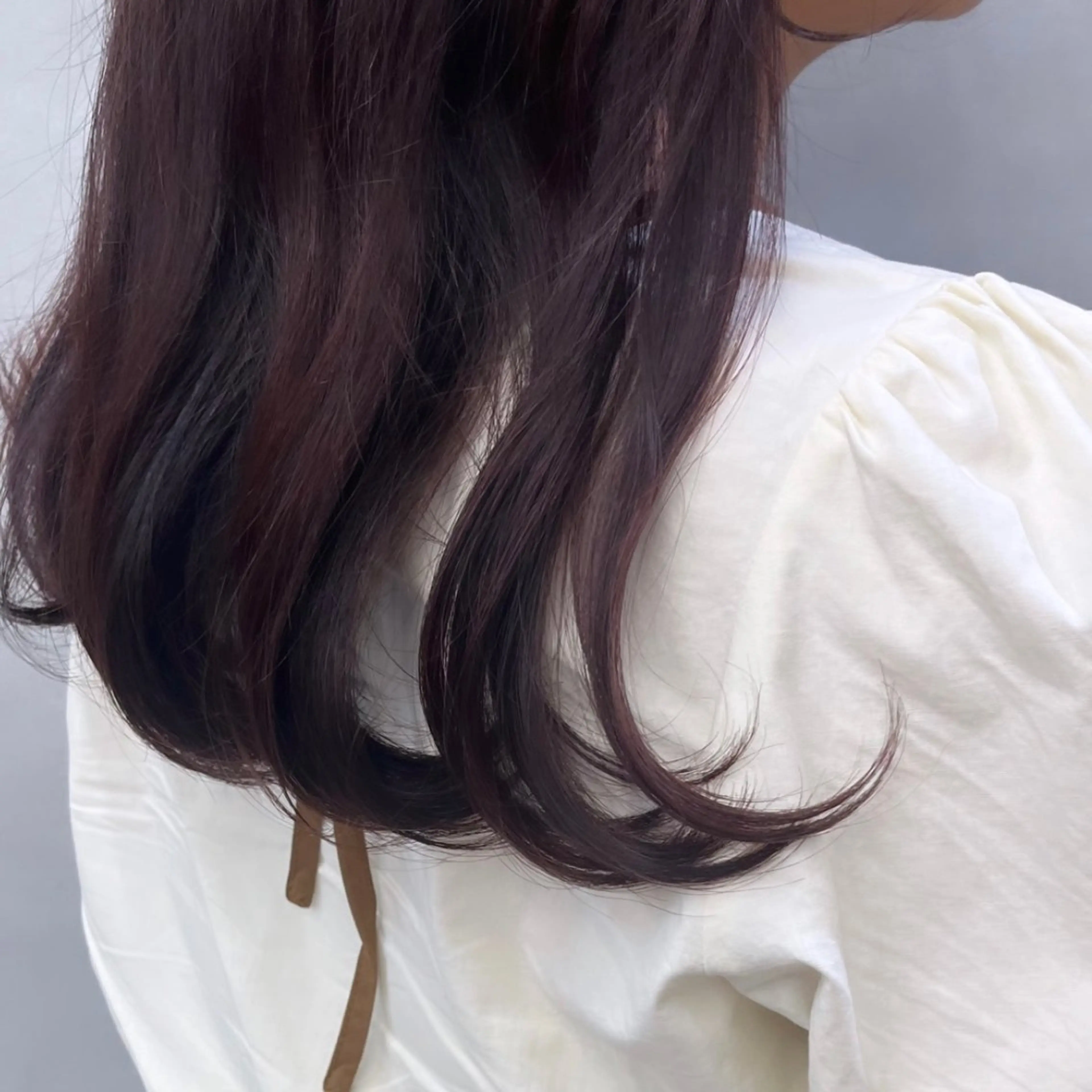 セミロング カラー ブラウンカラー ピンクカラー ピンクブラウン ヘアカラー Rui/透明感カラー 暖色/レイヤーカットのヘアスタイル