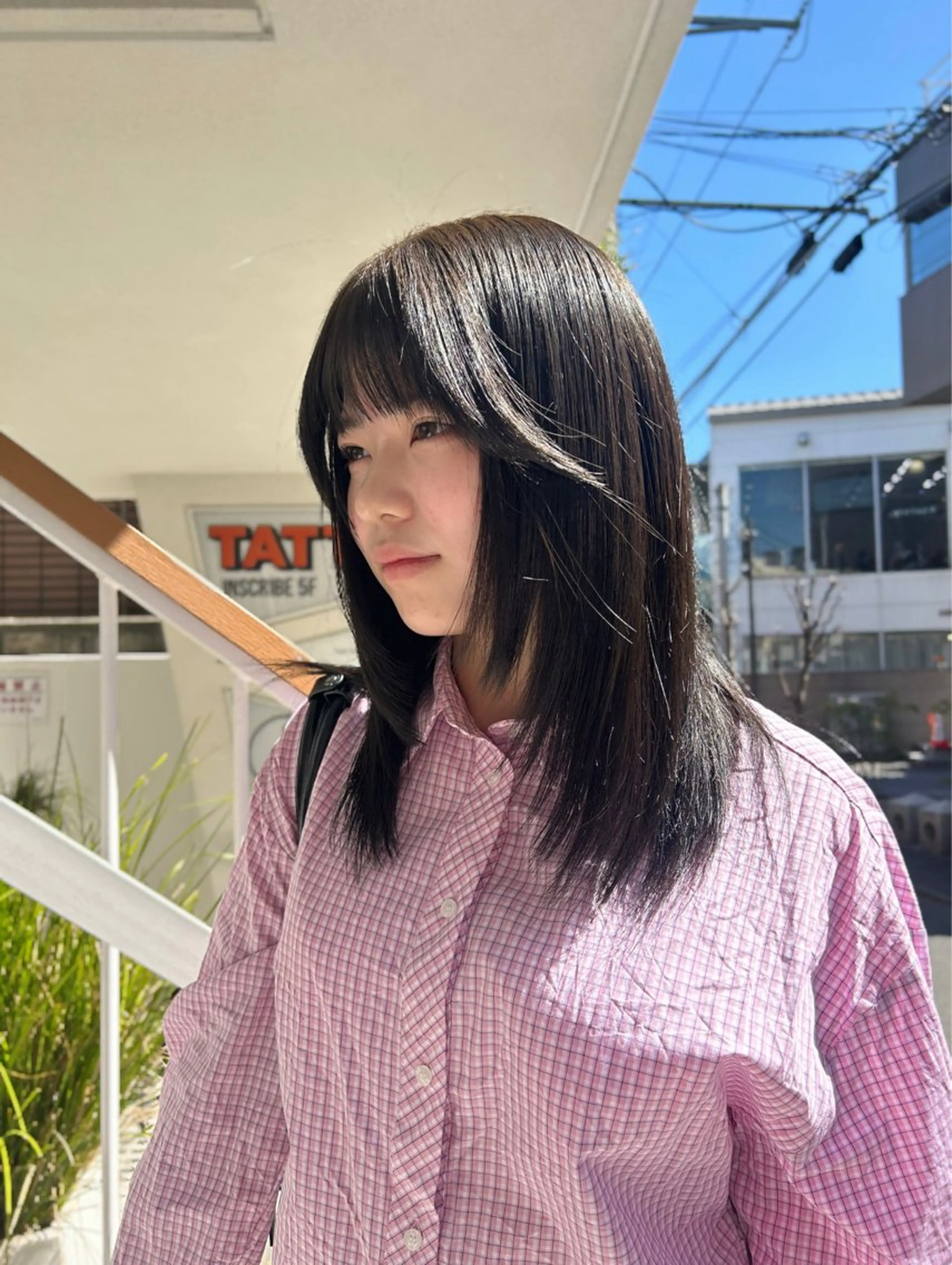 ミディアム CASANE所属・ラフで可愛いヘア 🐈‍⬛Rukaのヘアスタイル