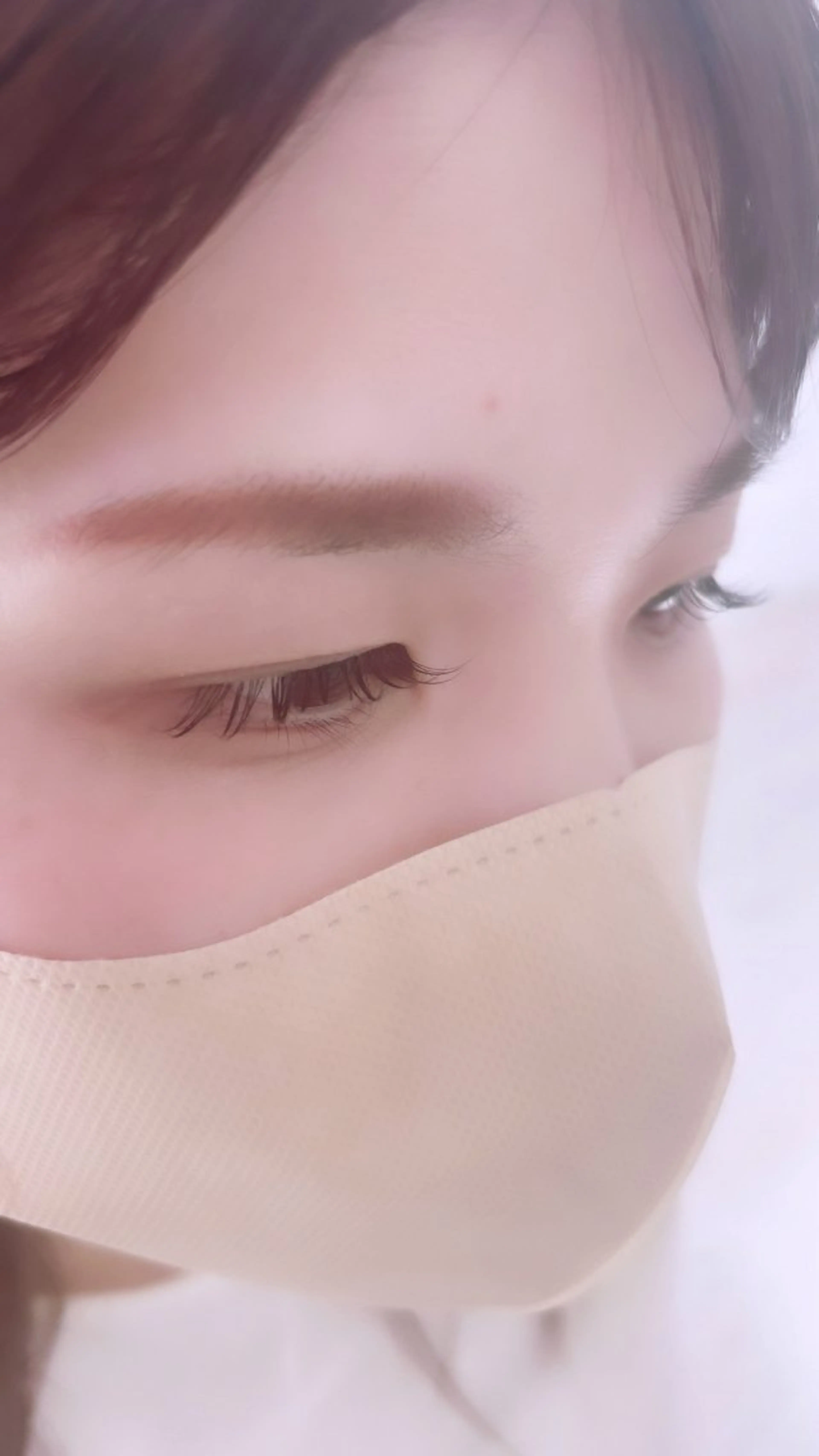 🧚🏻‍♀️【ミニモ学割】まつげエクステ80本(フラットラッシュ0.15㎜、JCDどれでも)の写真