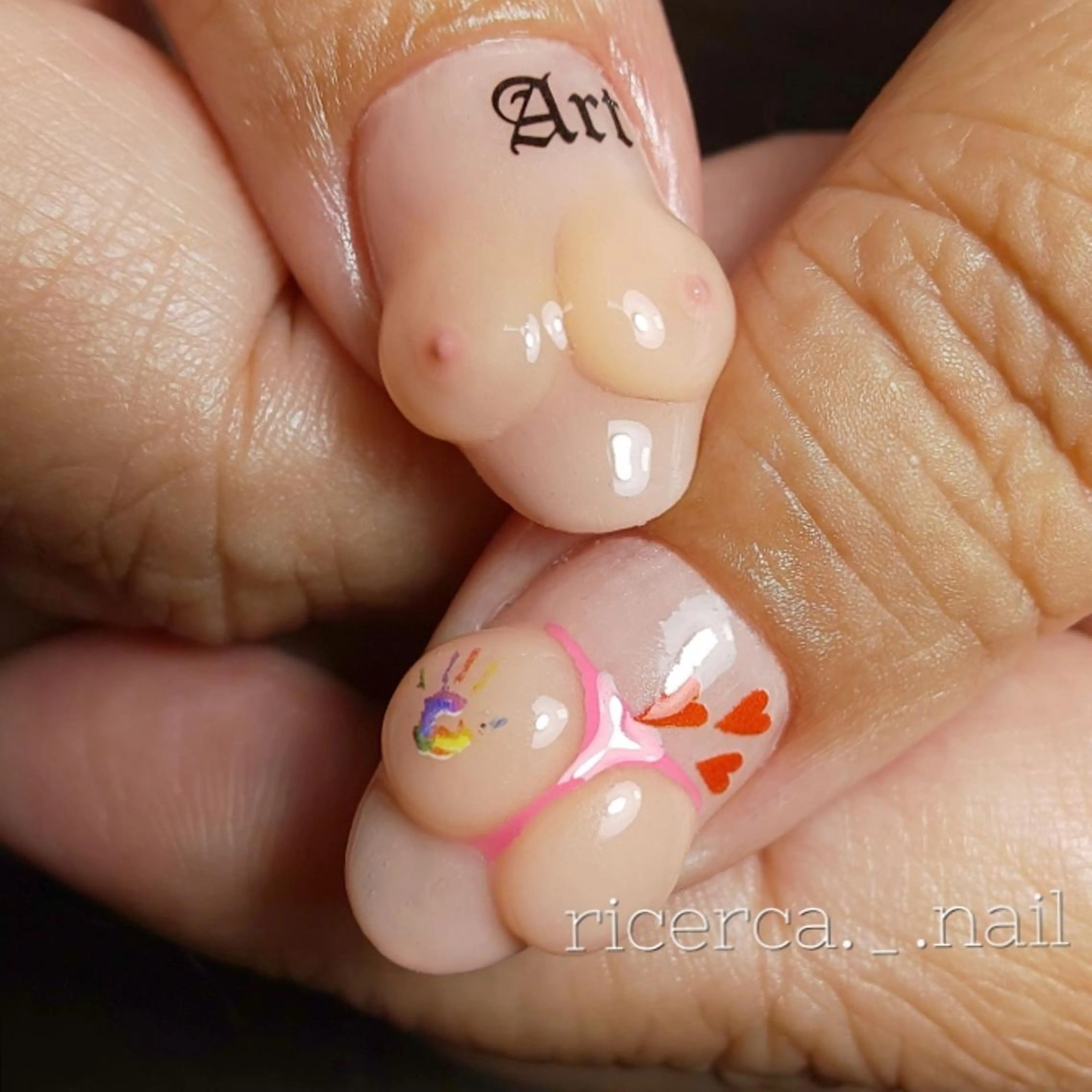 ネイル ricerca._. nail ちゃこのネイルデザイン
