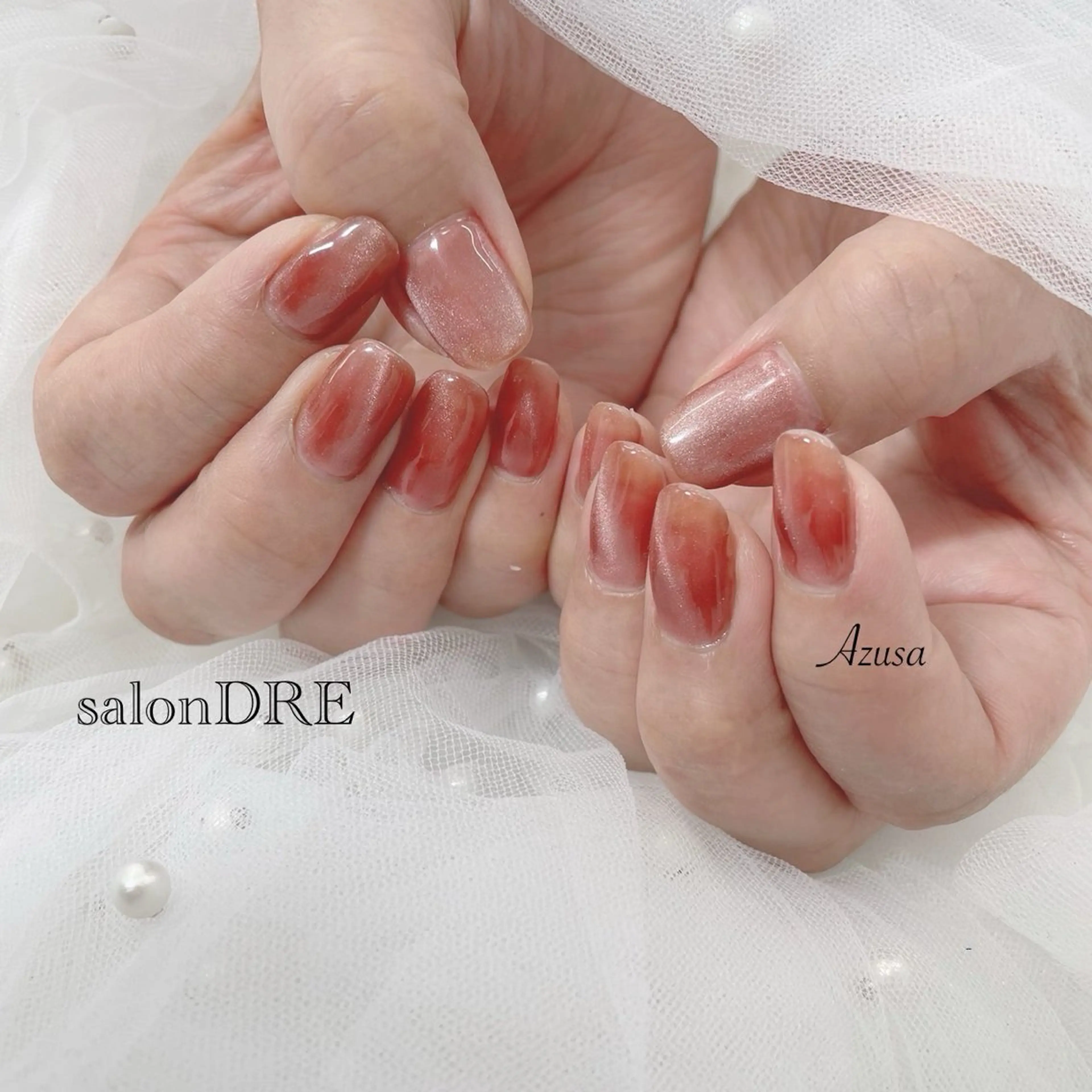 ネイル ワンカラーネイル ハンドネイル salonDRE AZUSAのネイルデザイン