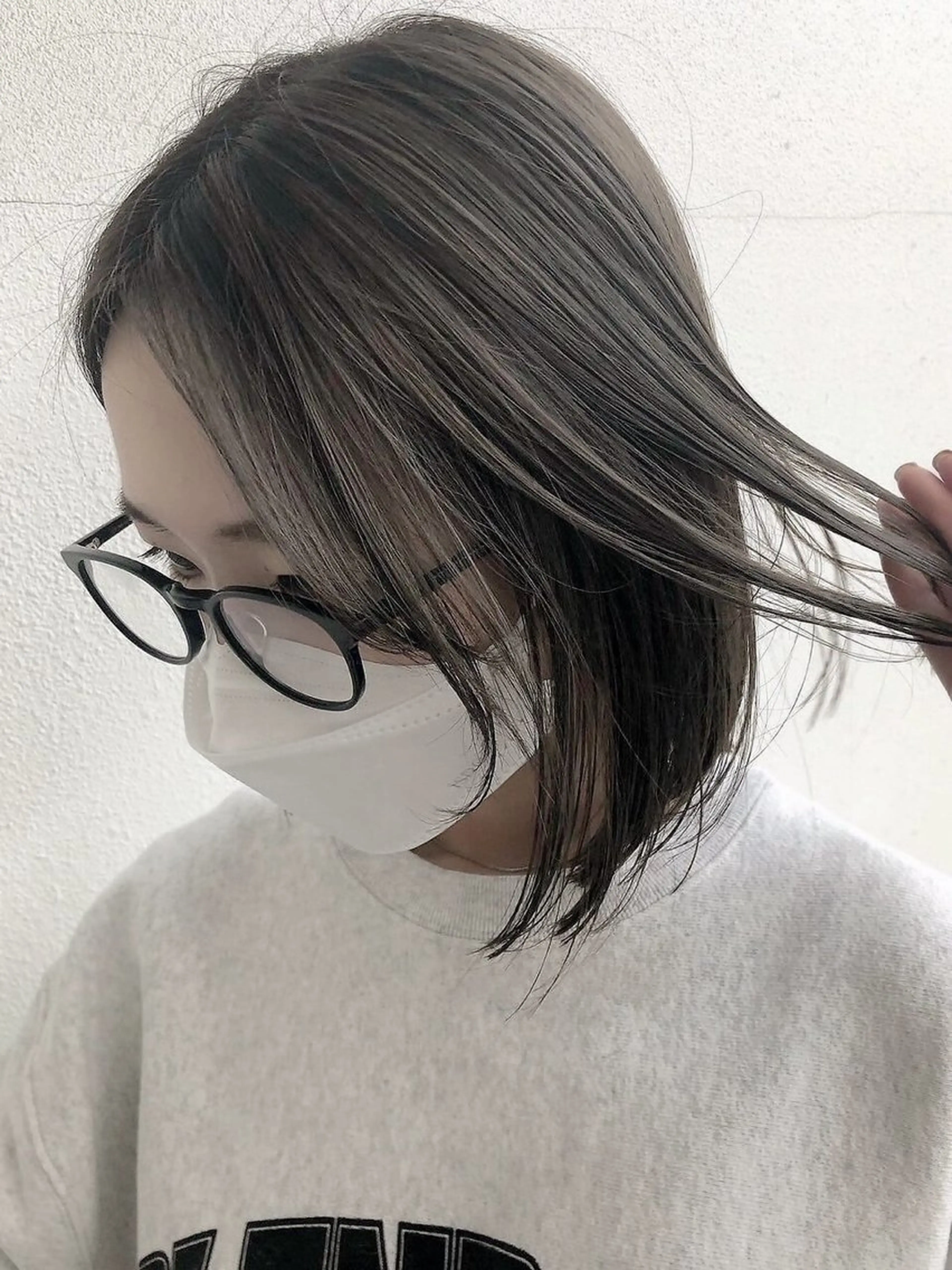 ミディアム rino/カット /ミディアム/名古屋のヘアスタイル