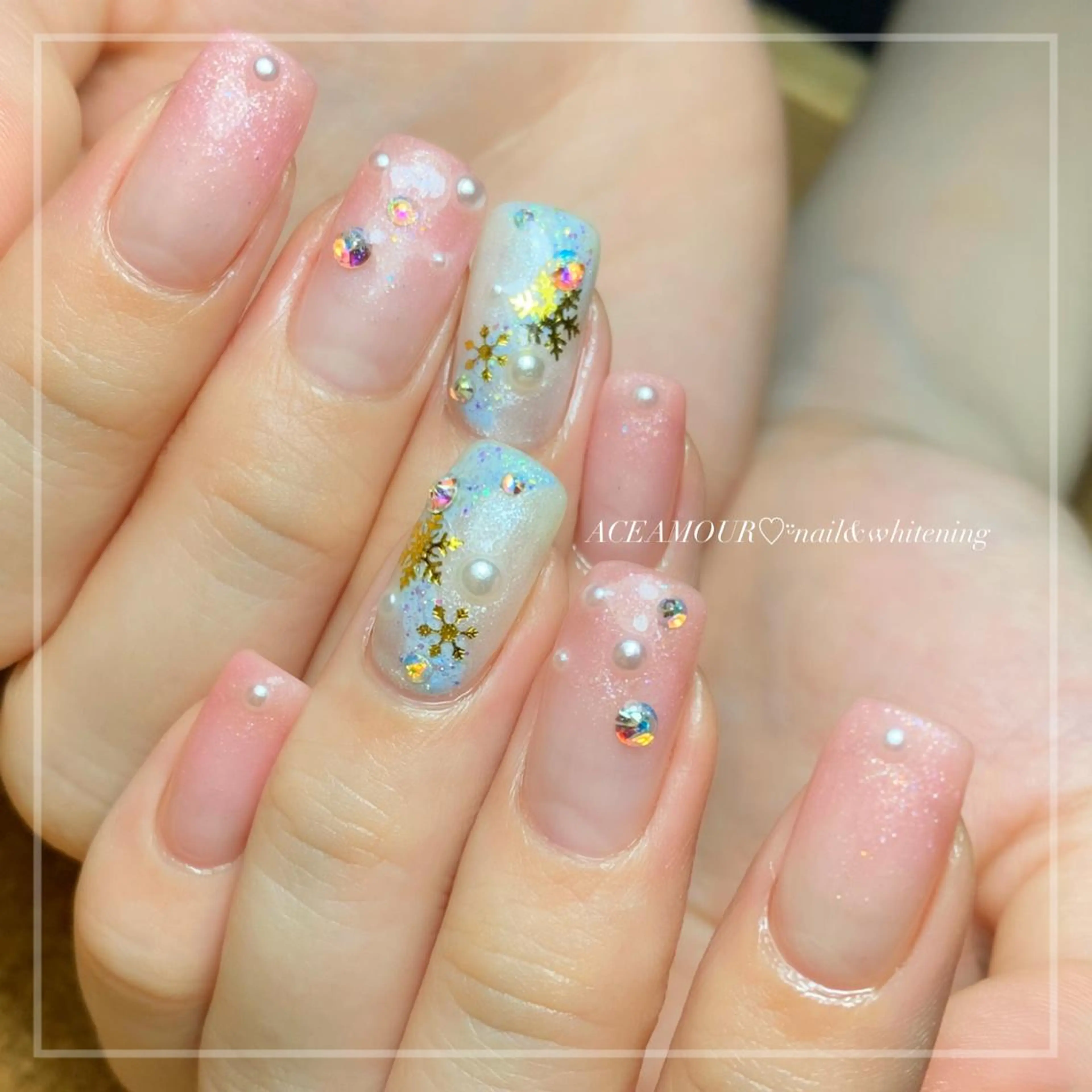 ネイル ネイル/耳つぼ /新ホワイトニングのネイルデザイン