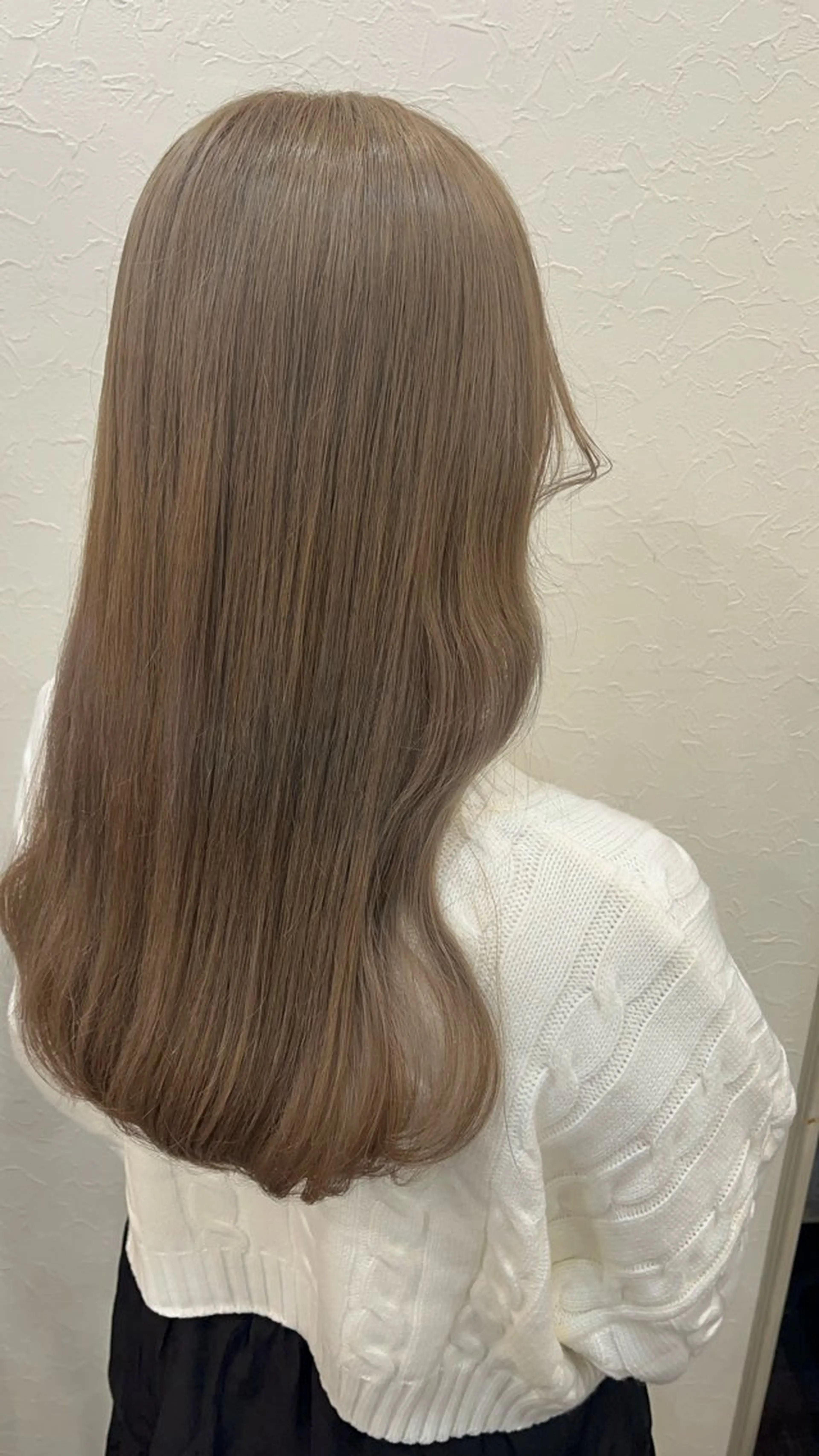 ロング カラー 水島 悠香子のヘアスタイル