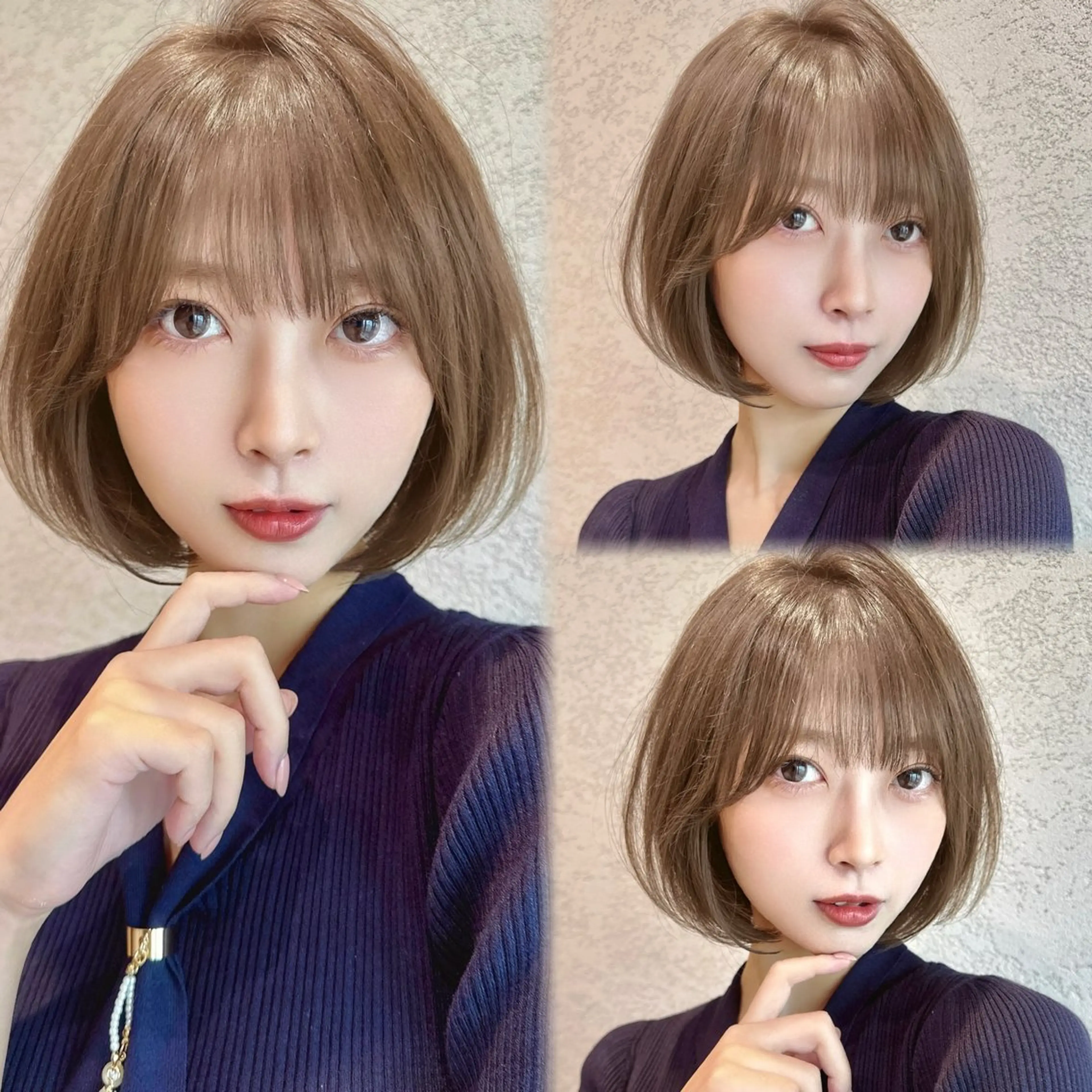 ショート カラー カット レイヤー❣️縮毛矯正 川村利幸のヘアスタイル