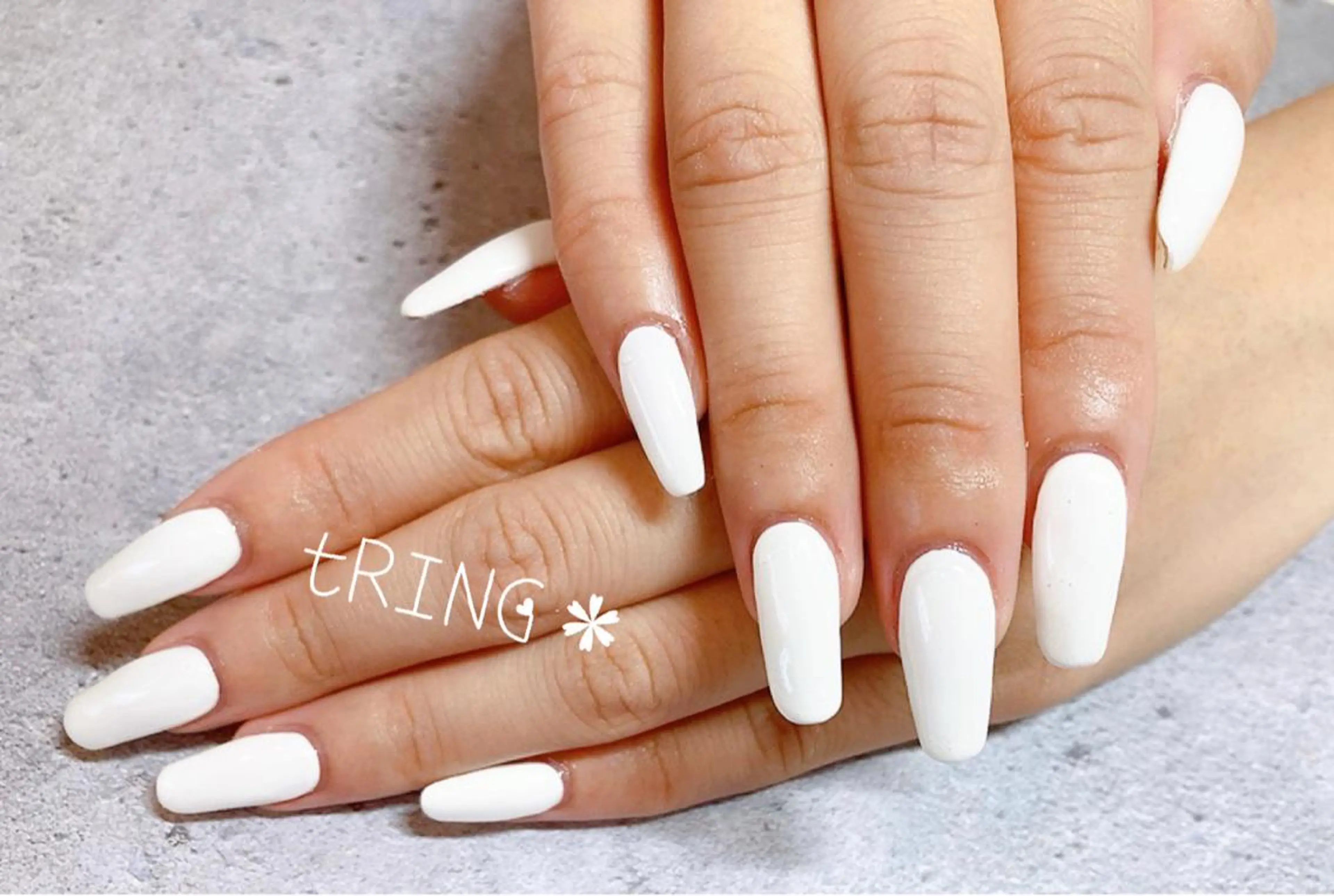 ネイル ハンドネイル tRING* しいの木台のネイルデザイン