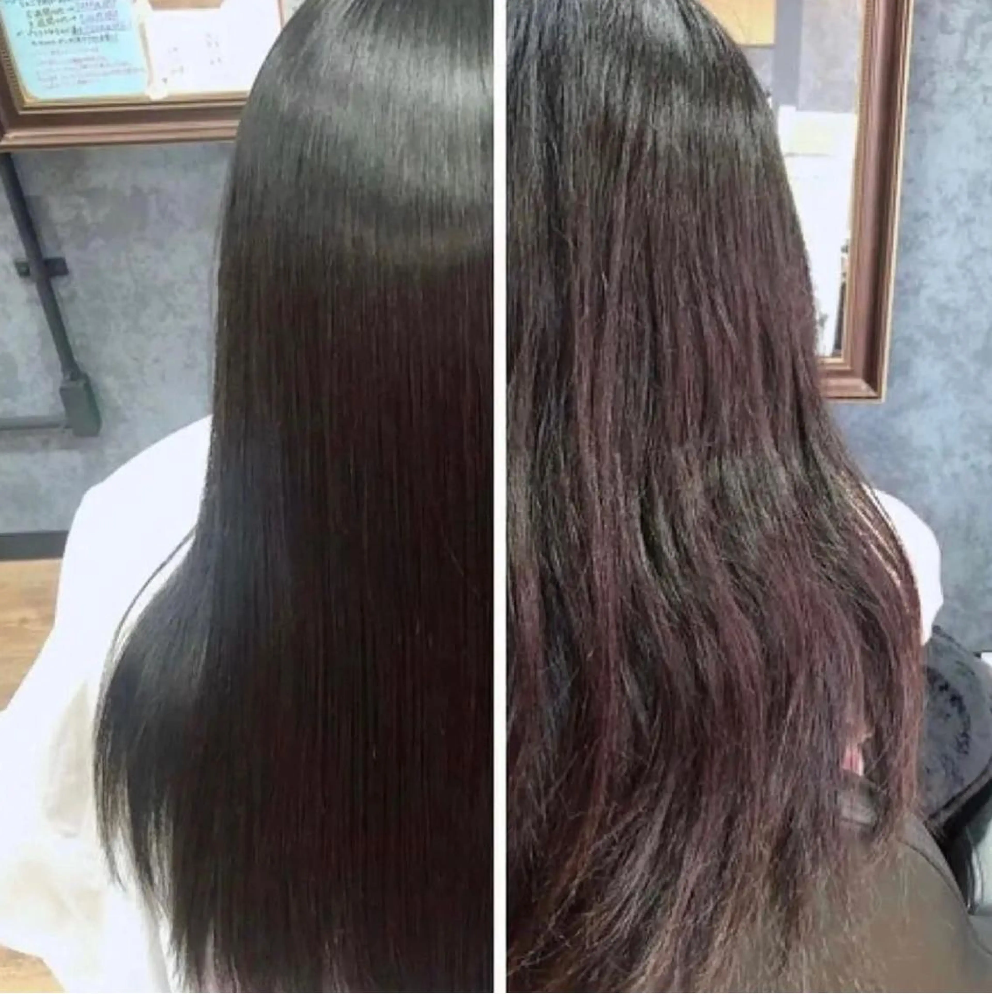 ロング 縮毛矯正 emu所属・小顔カット/レイヤー 美髪特化/千葉中央のヘアスタイル