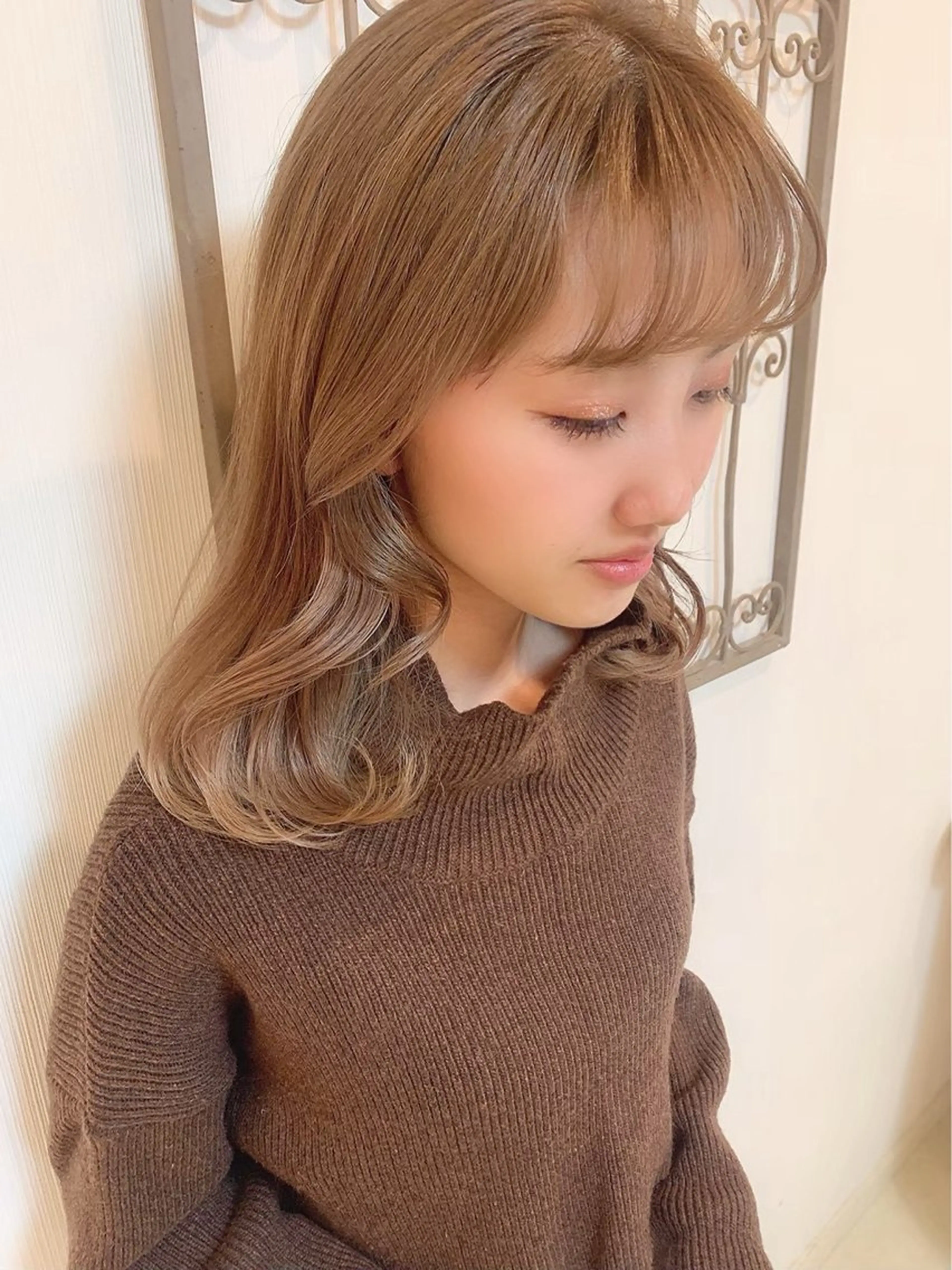 カラー レイヤーカット/艶髪 /パーマaikoのヘアスタイル