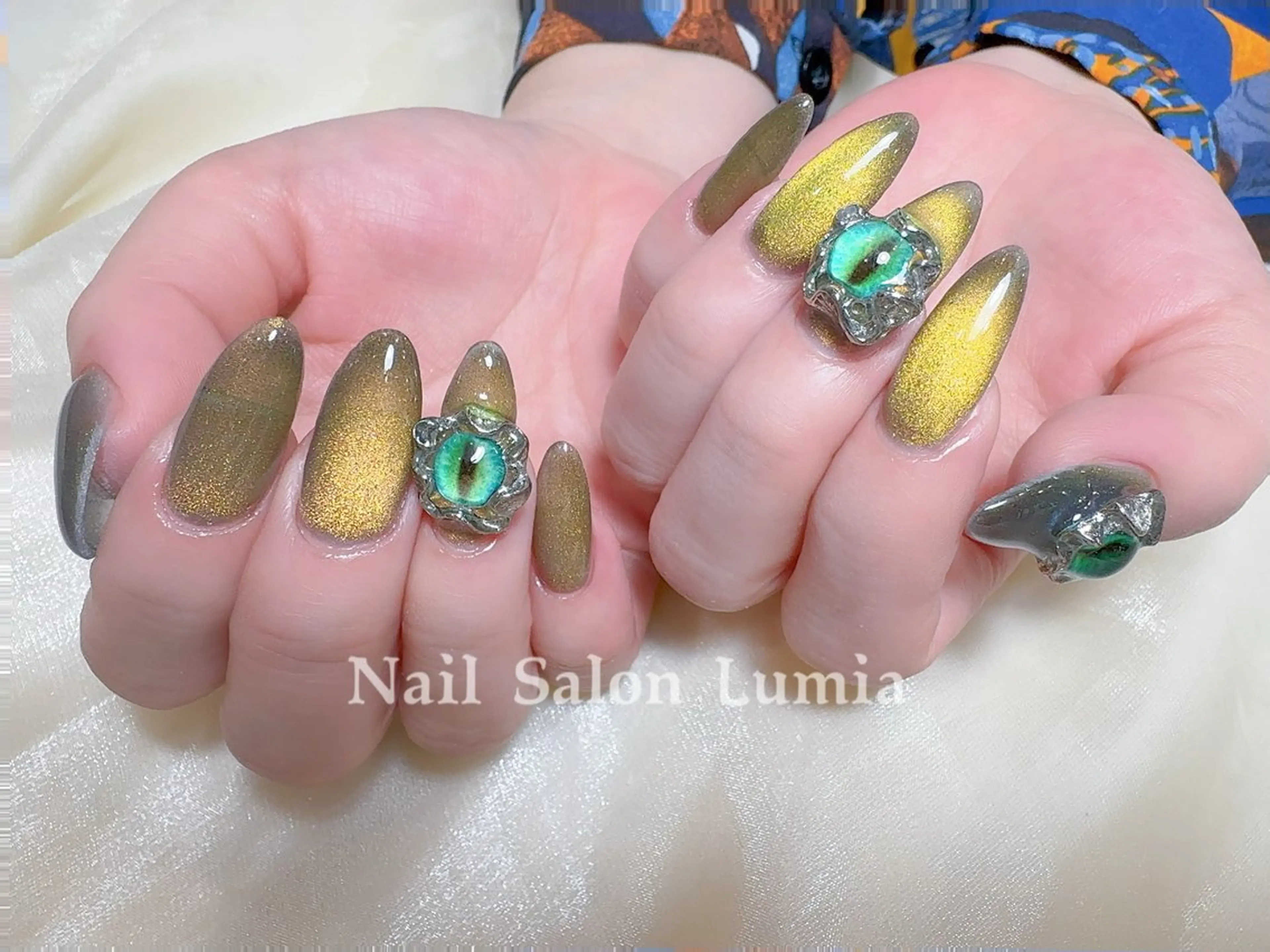 ネイル ハンドネイル ネイルサロン ルミア Lumia 店長のネイルデザイン