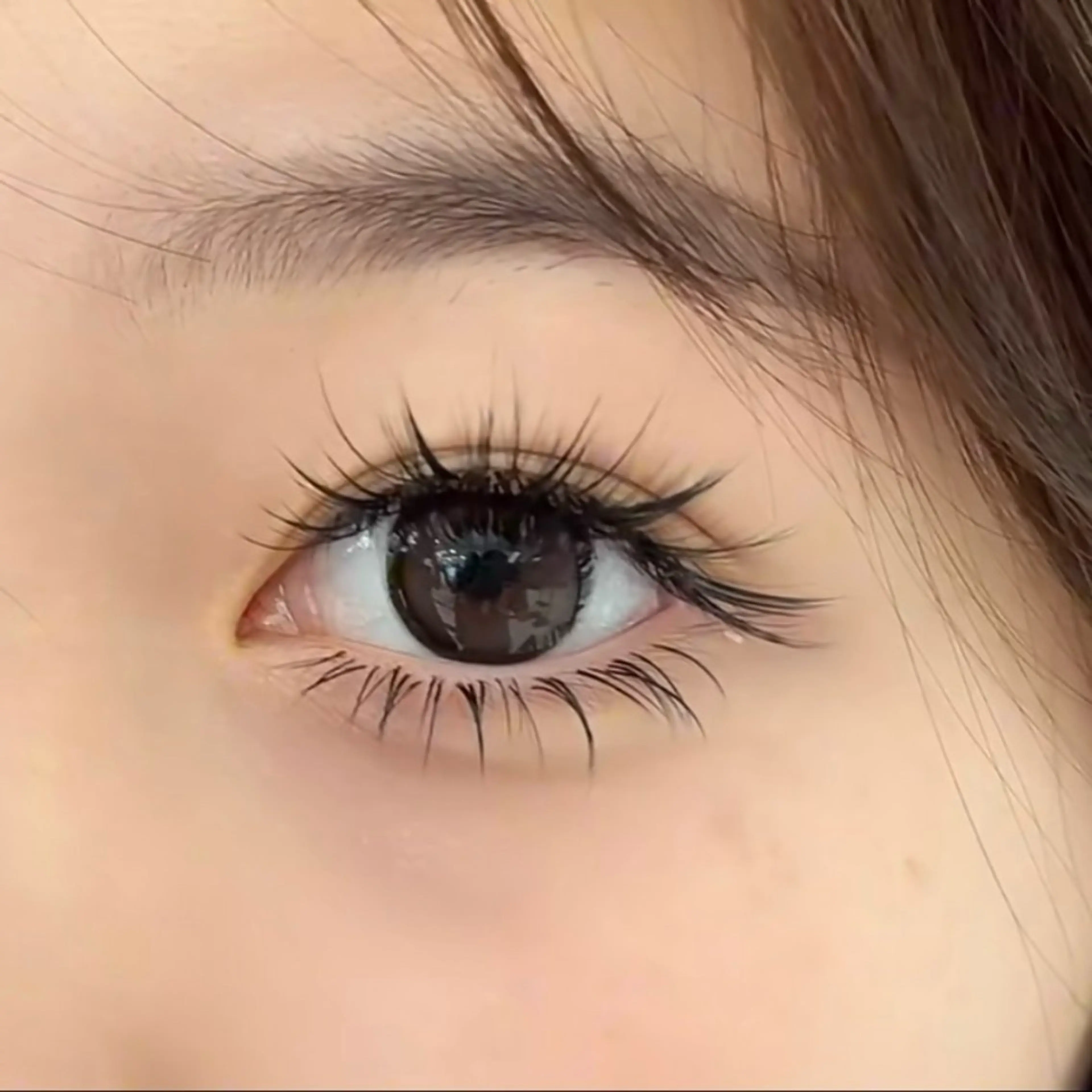 マツエク・マツパ 束感まつ毛 カラーマツエク フラットラッシュ パリジェンヌラッシュリフト まつげパーマ ミユ 横浜のマツエク・マツパデザイン