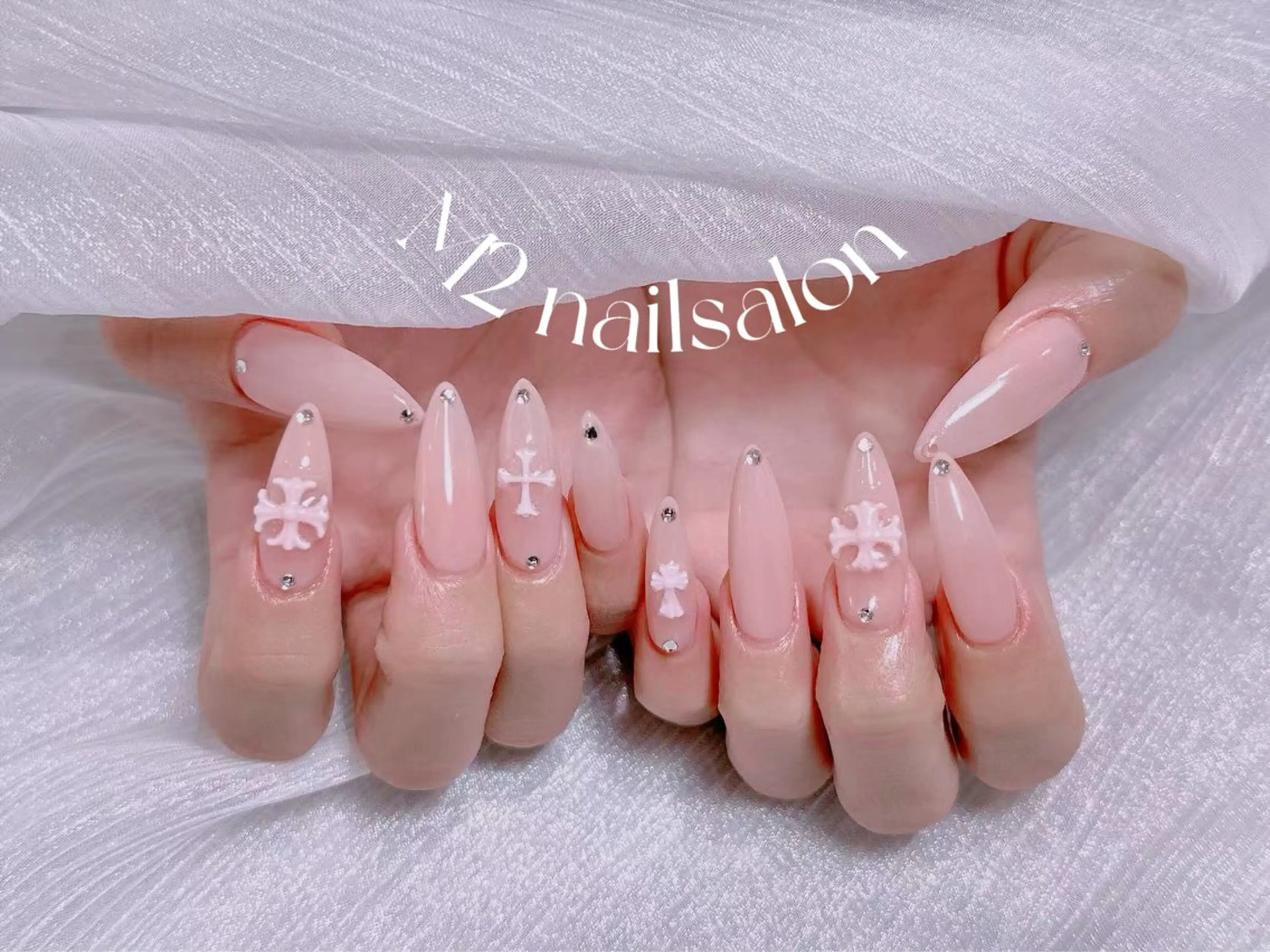 ネイル ハンドネイル 長さだし専門店 M2　rikaのネイルデザイン