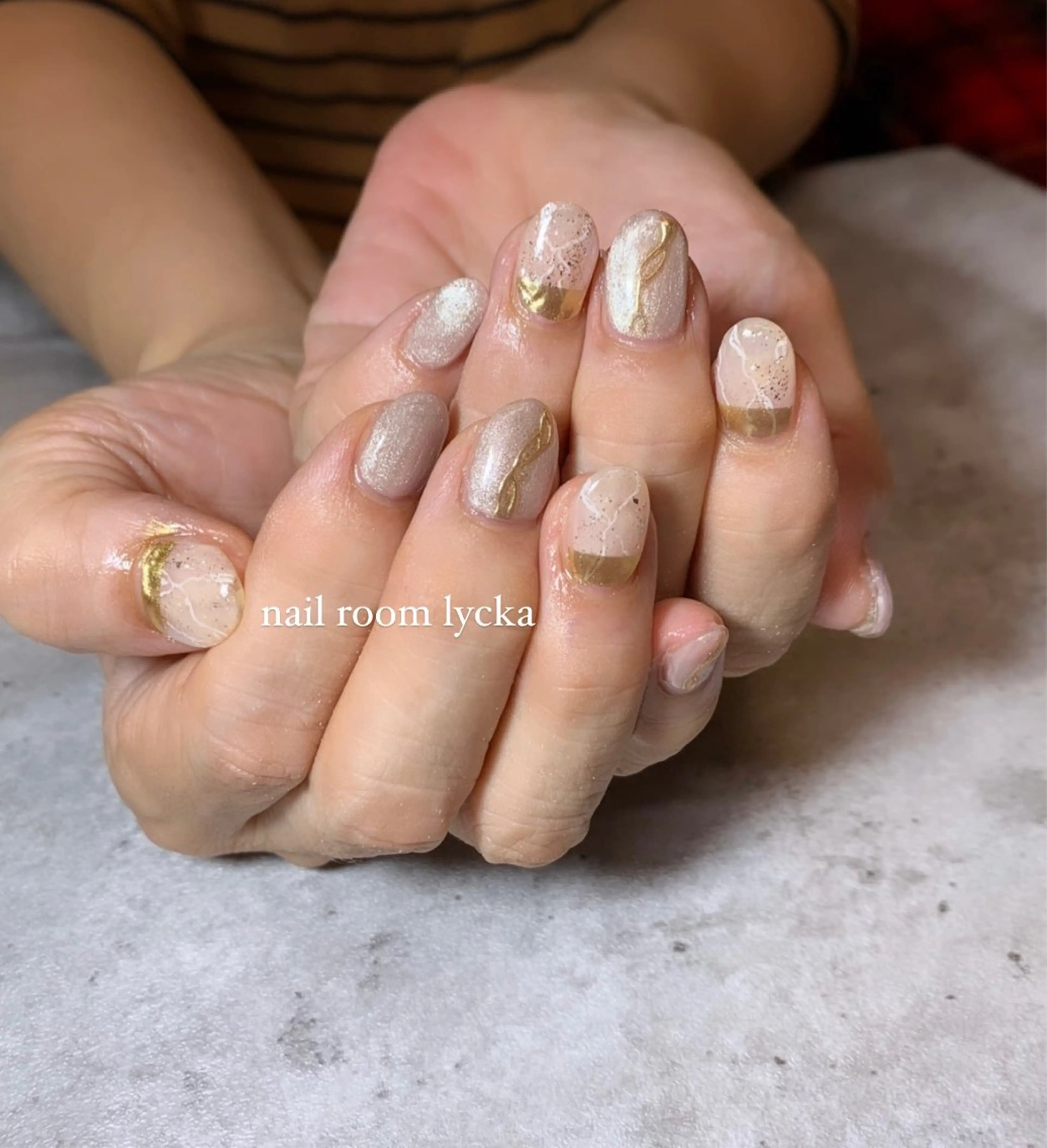 ネイル ﾈｲﾙﾙｰﾑﾘｯｶ 𝐦𝐚𝐲𝐮のネイルデザイン