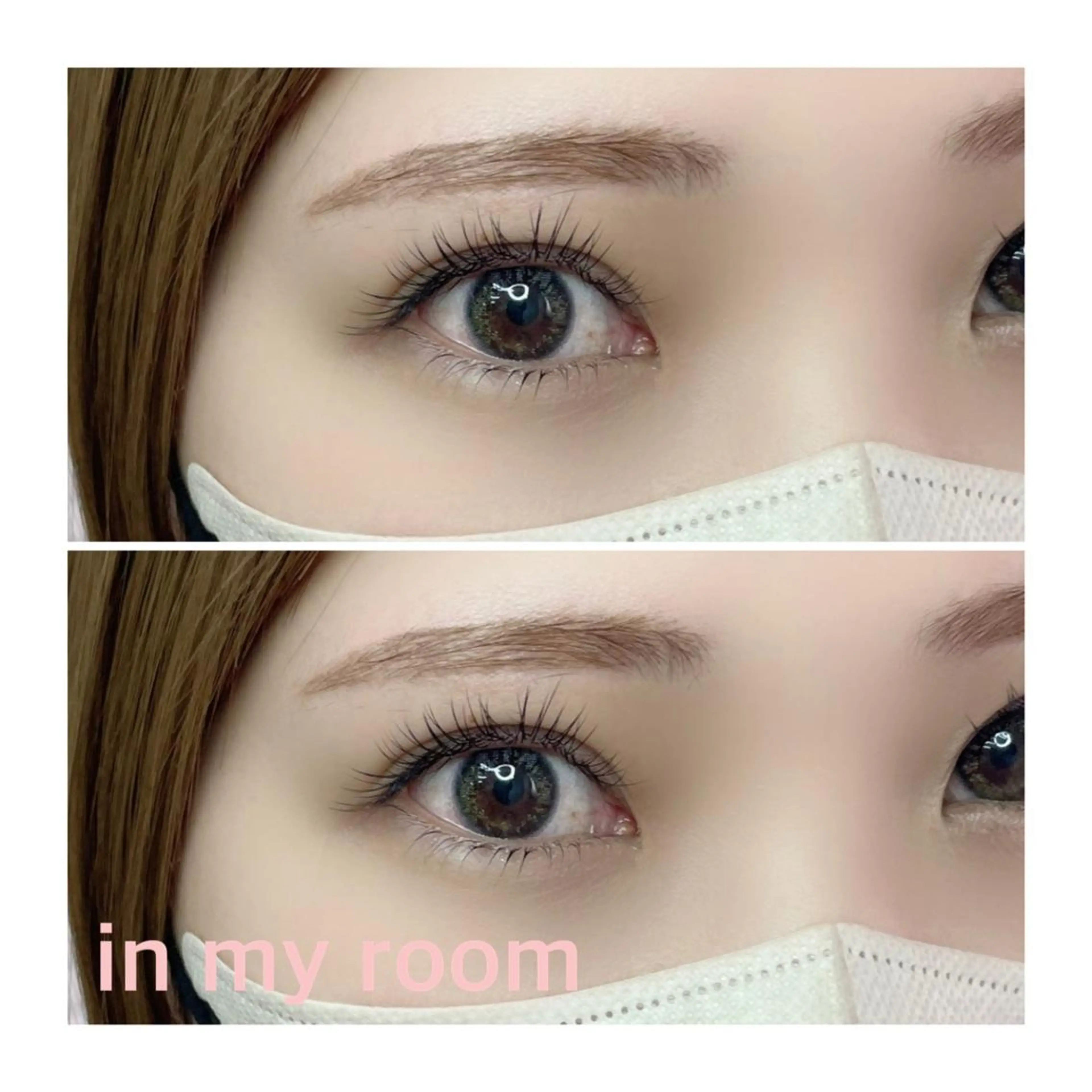 マツエク・マツパ マツエク ☽𝘀𝗵𝗶 𝘀𝗵𝗶☽のマツエク・マツパデザイン