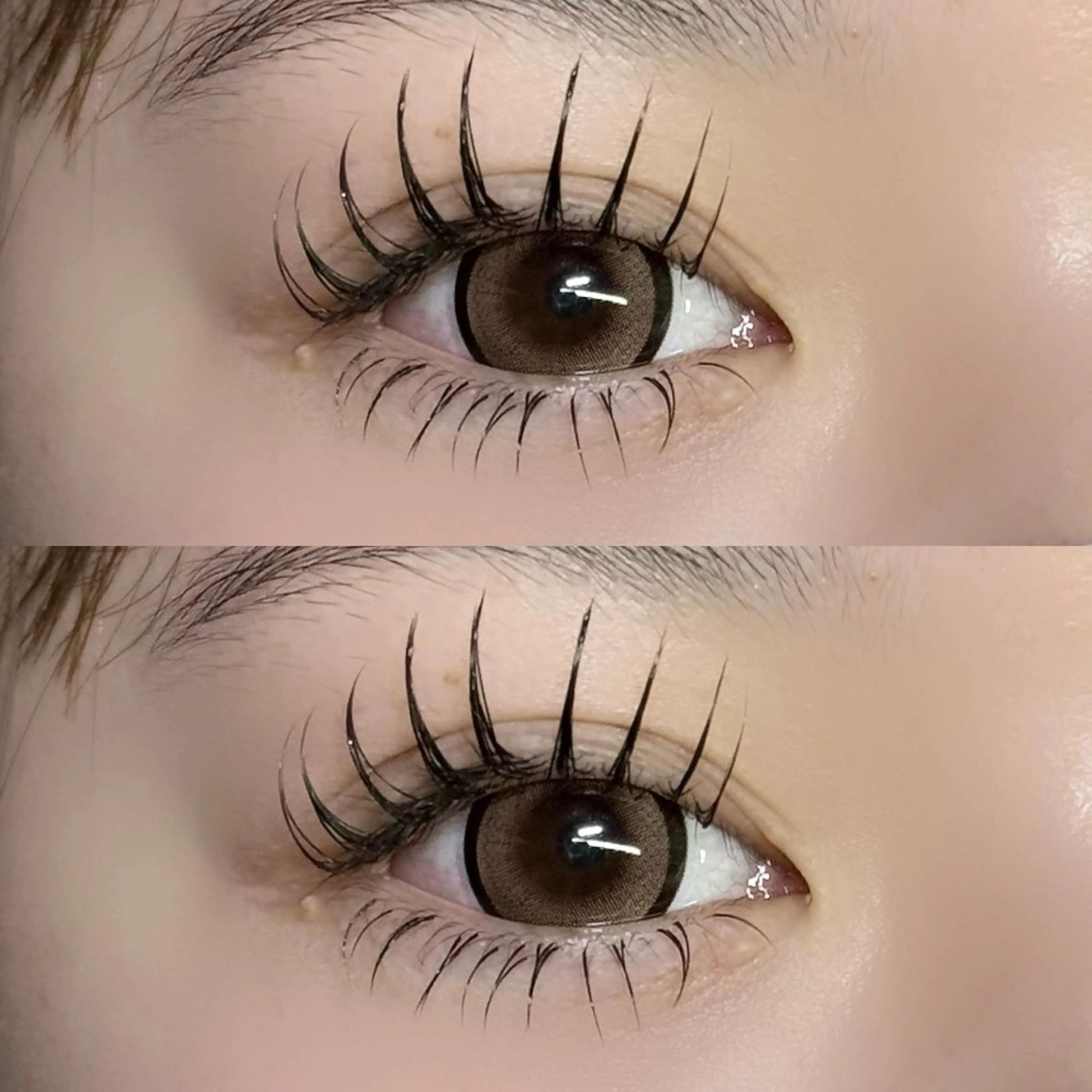 マツエク・マツパ 束感まつ毛 セーブル 下まつげエクステ scarlet asahiのマツエク・マツパデザイン