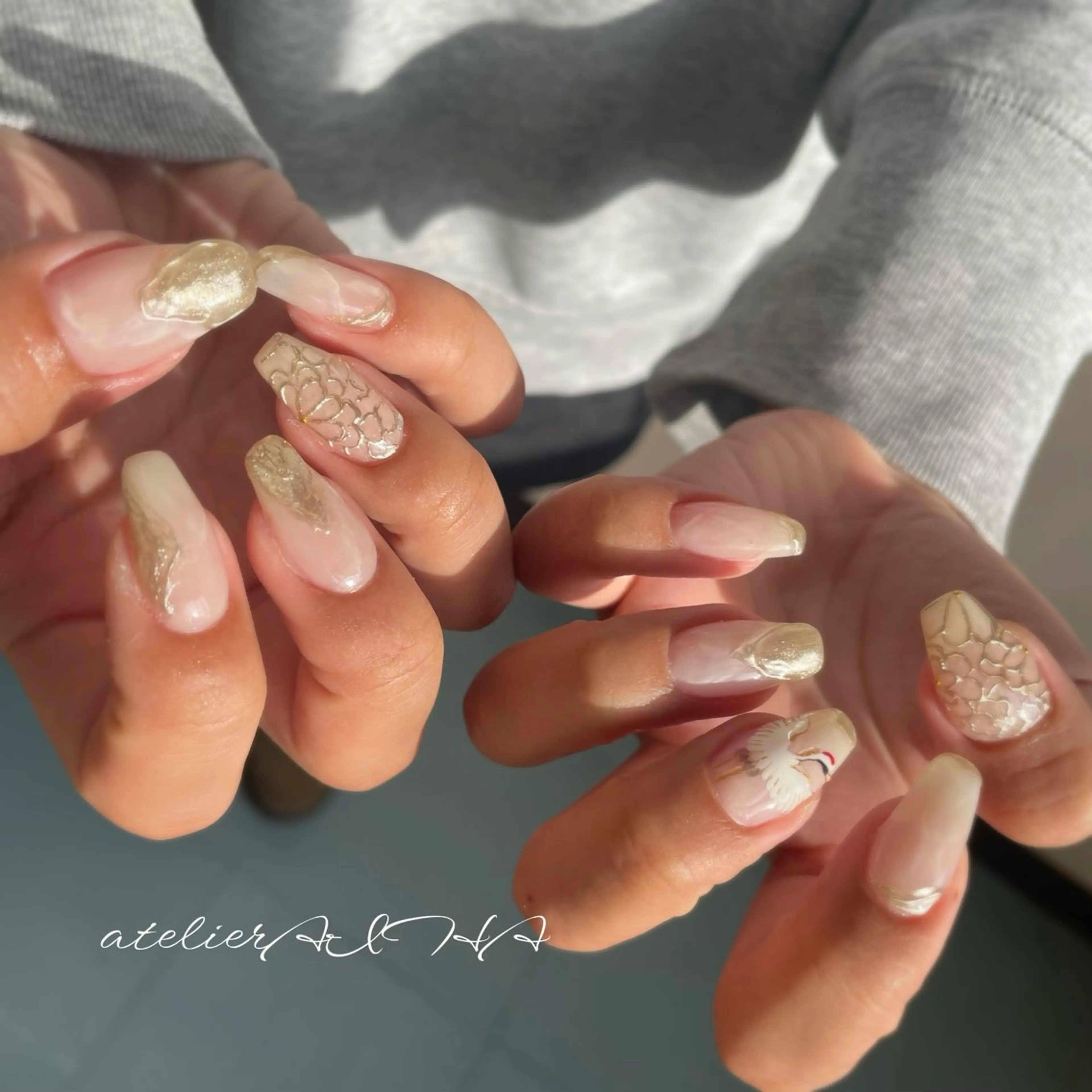 ネイル ハンドネイル アトリエAIHA所属・アトリエAIHA★ フィルイン推奨サロンのネイルデザイン