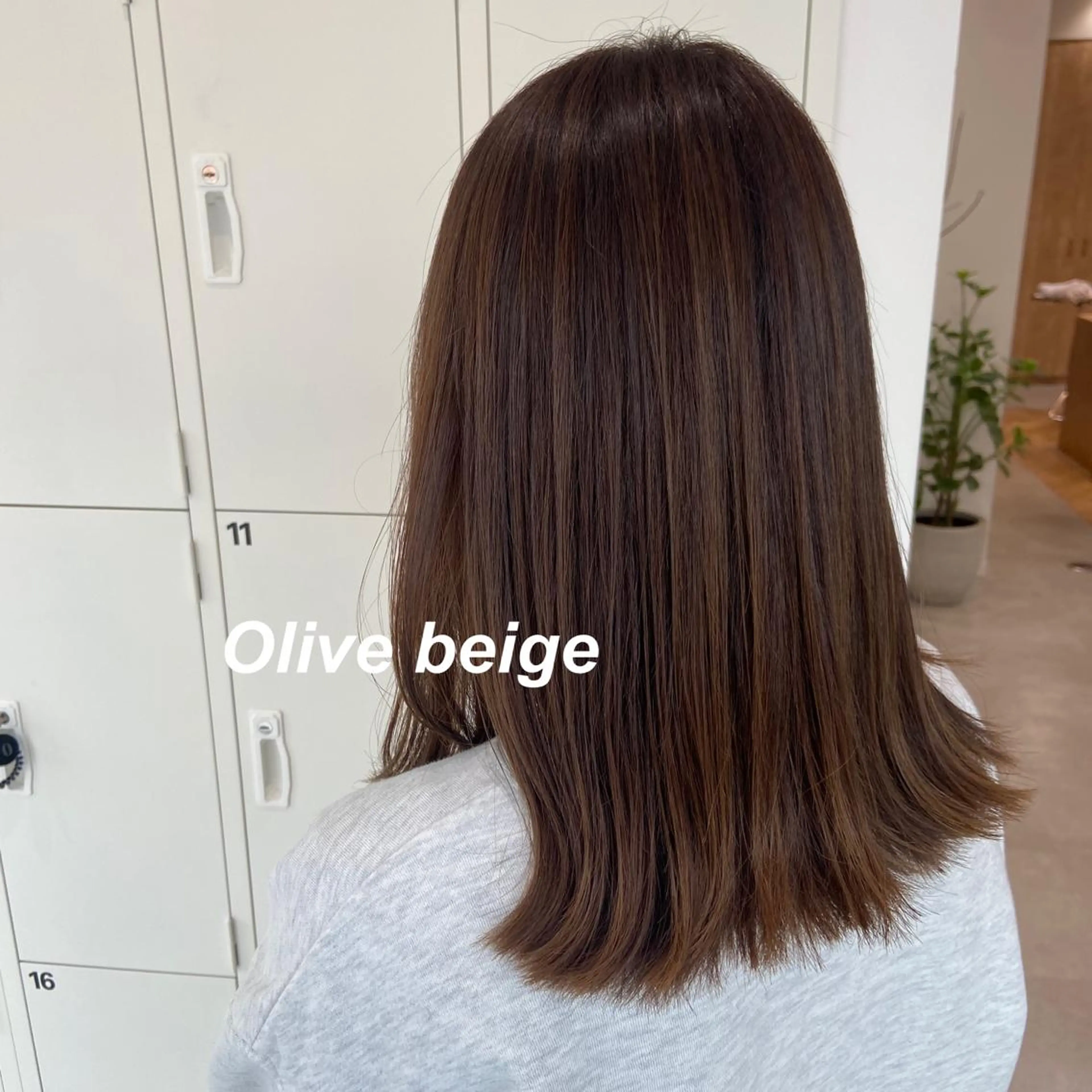 セミロング カラー ヘアカラー トリートメント プルエクステ/インナ ーカラー🦊はるなのヘアスタイル