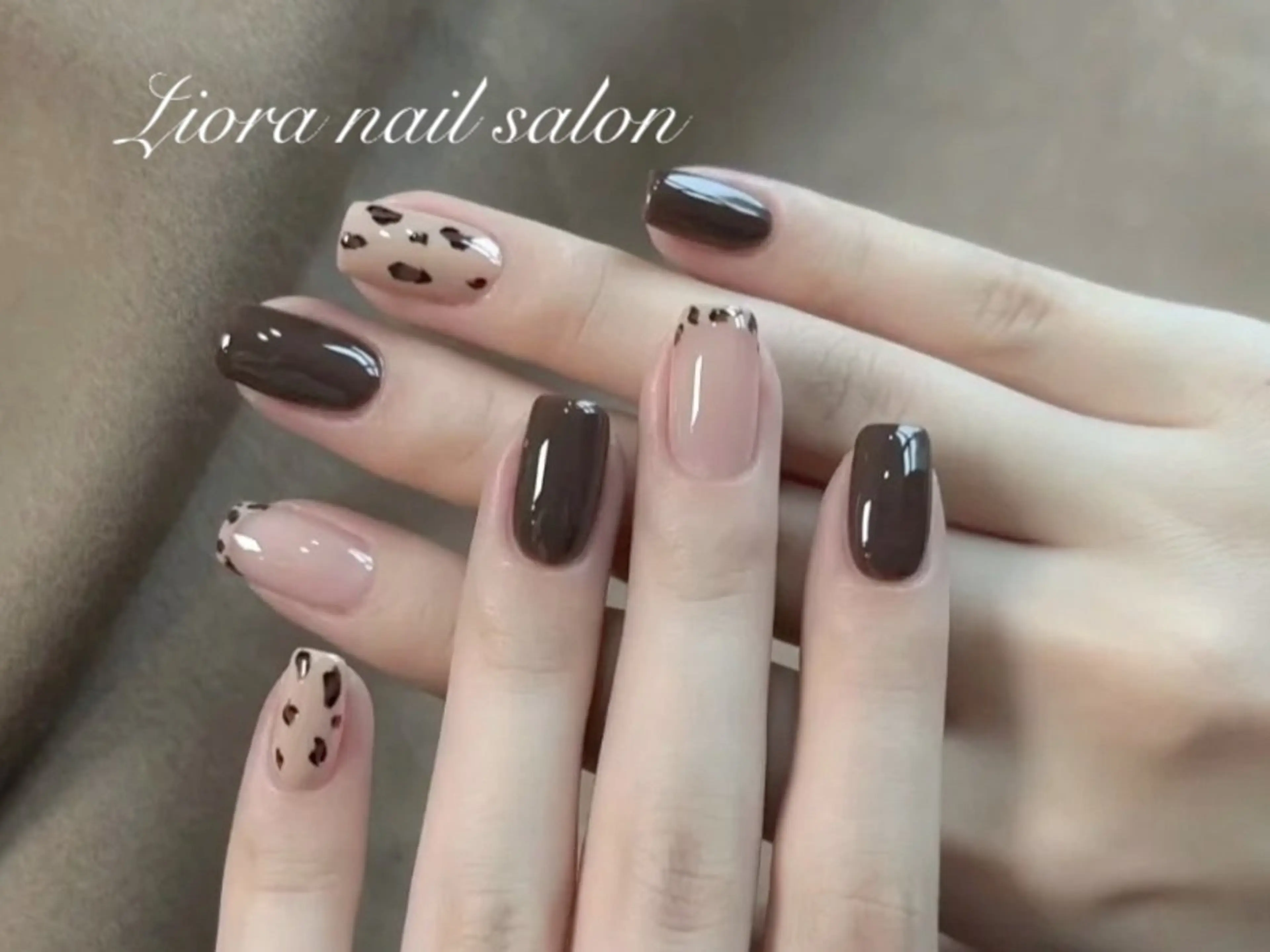 ネイル フレンチネイル ジェルネイル ガーリー グラデーション キラキラネイル ハンドネイル Liora nail 1のネイルデザイン